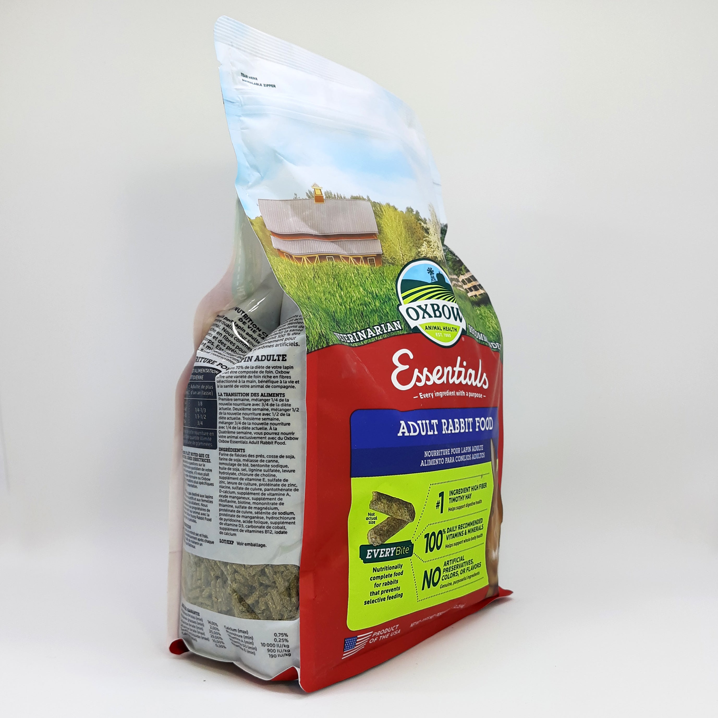 Alimento para Conejo Adulto Oxbow 2.25Kg