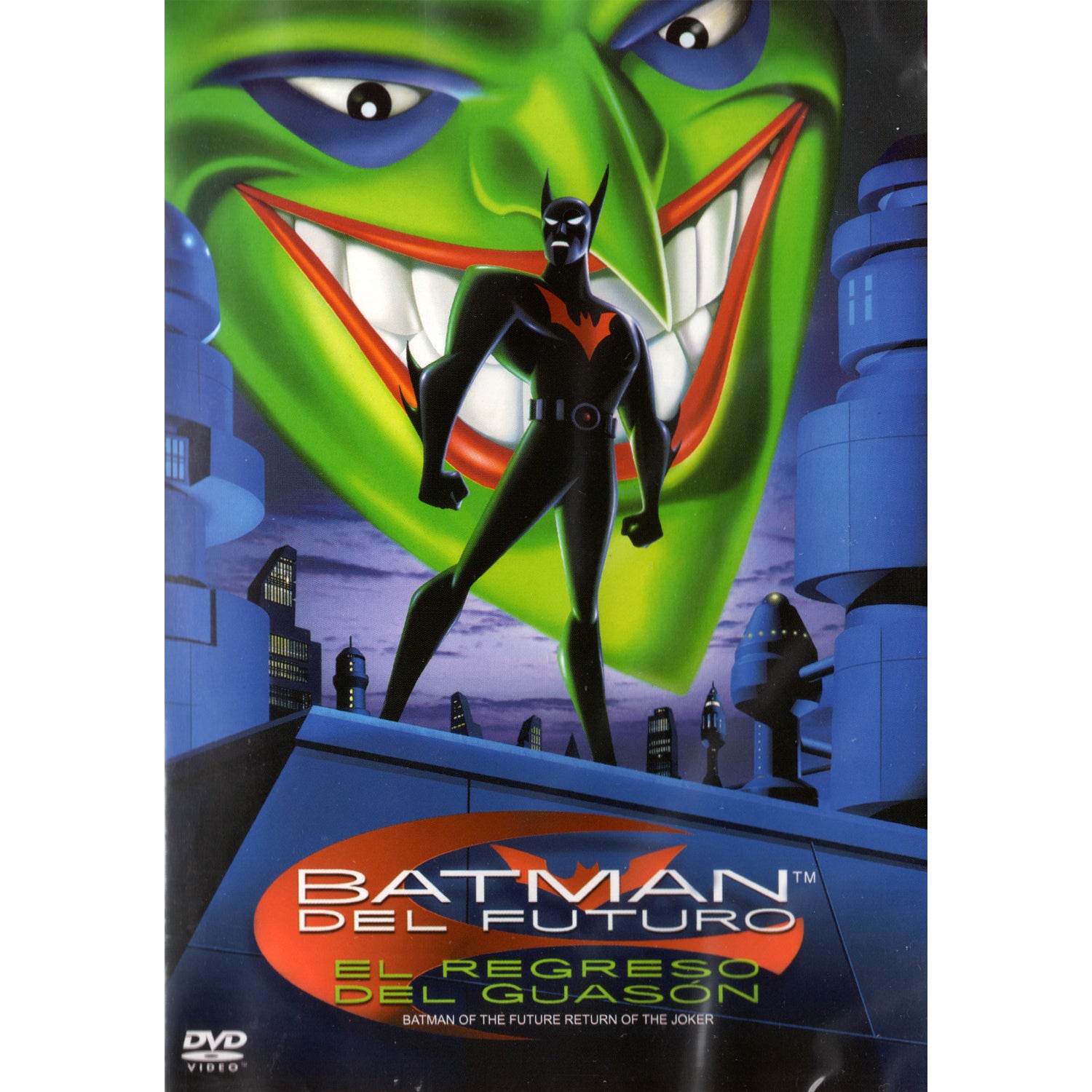 Batman del futuro el regreso del Guason DVD Region 4