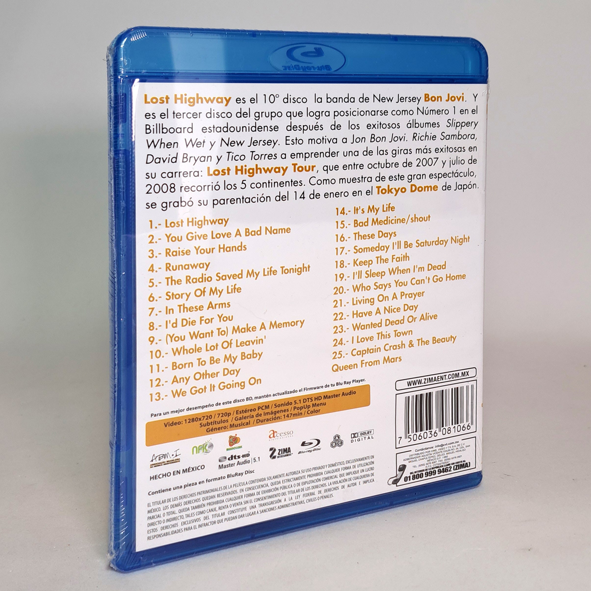 Bon Jovi Asian Tour Blu-ray