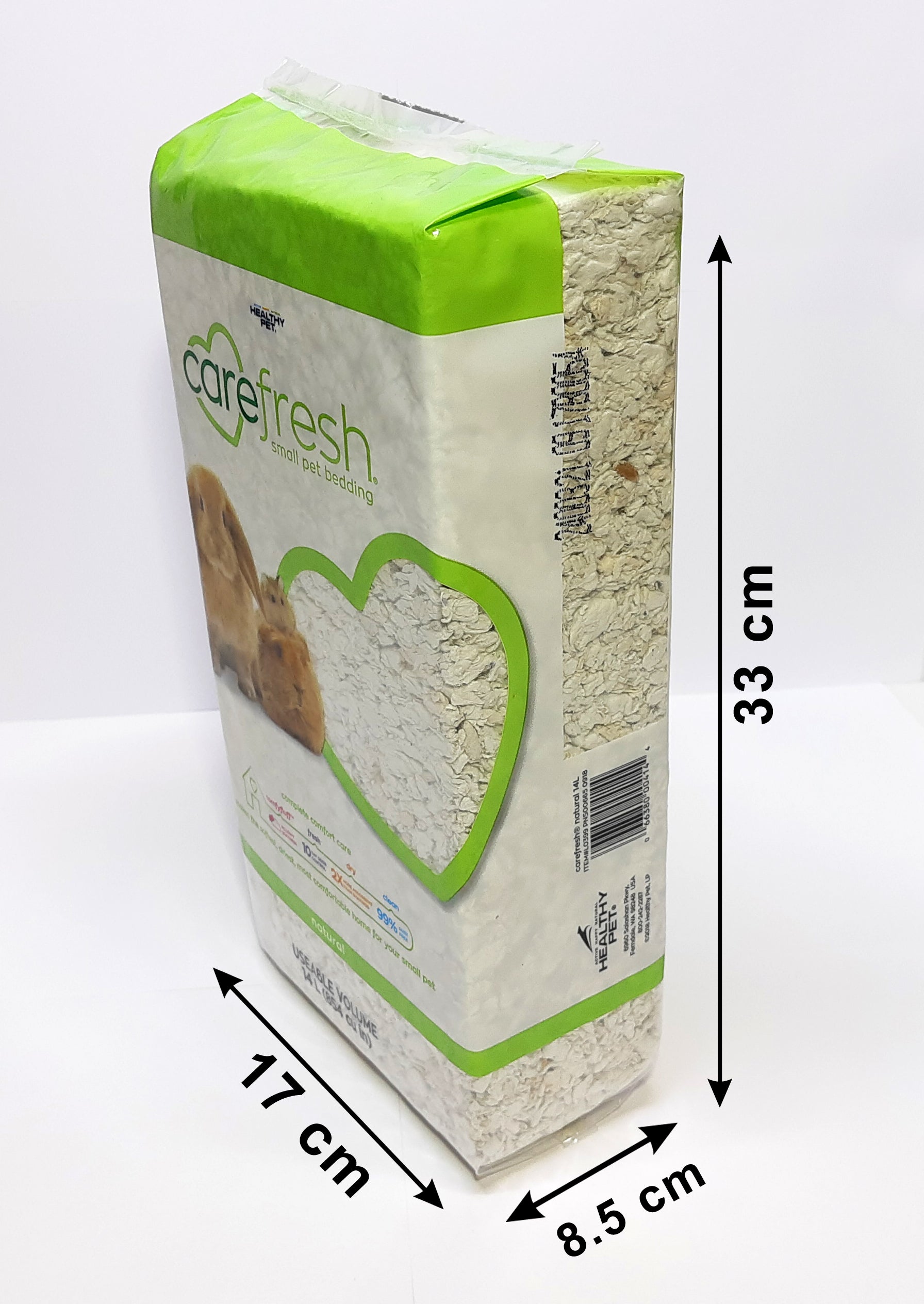 Sustrato Carefresh Natural 14 Lt (730grs)