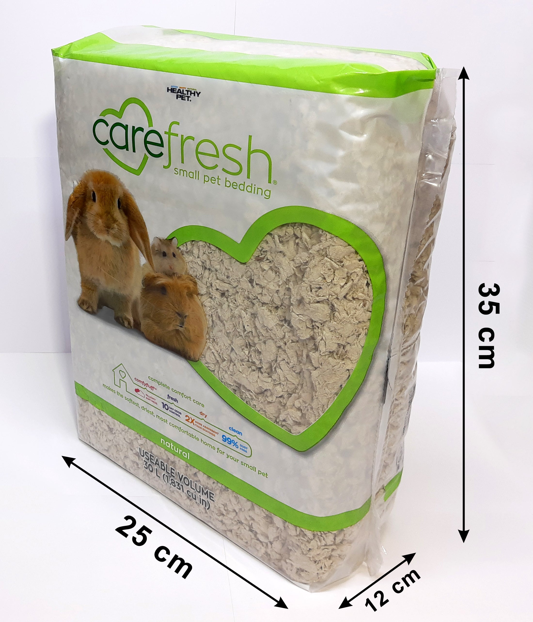 Sustrato Carefresh Natural 30 Lt (1.5Kg)