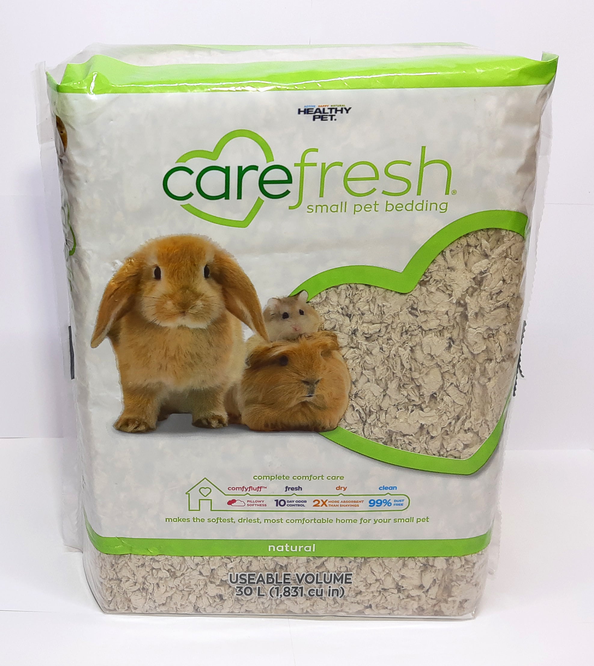 Sustrato Carefresh Natural 30 Lt (1.5Kg)