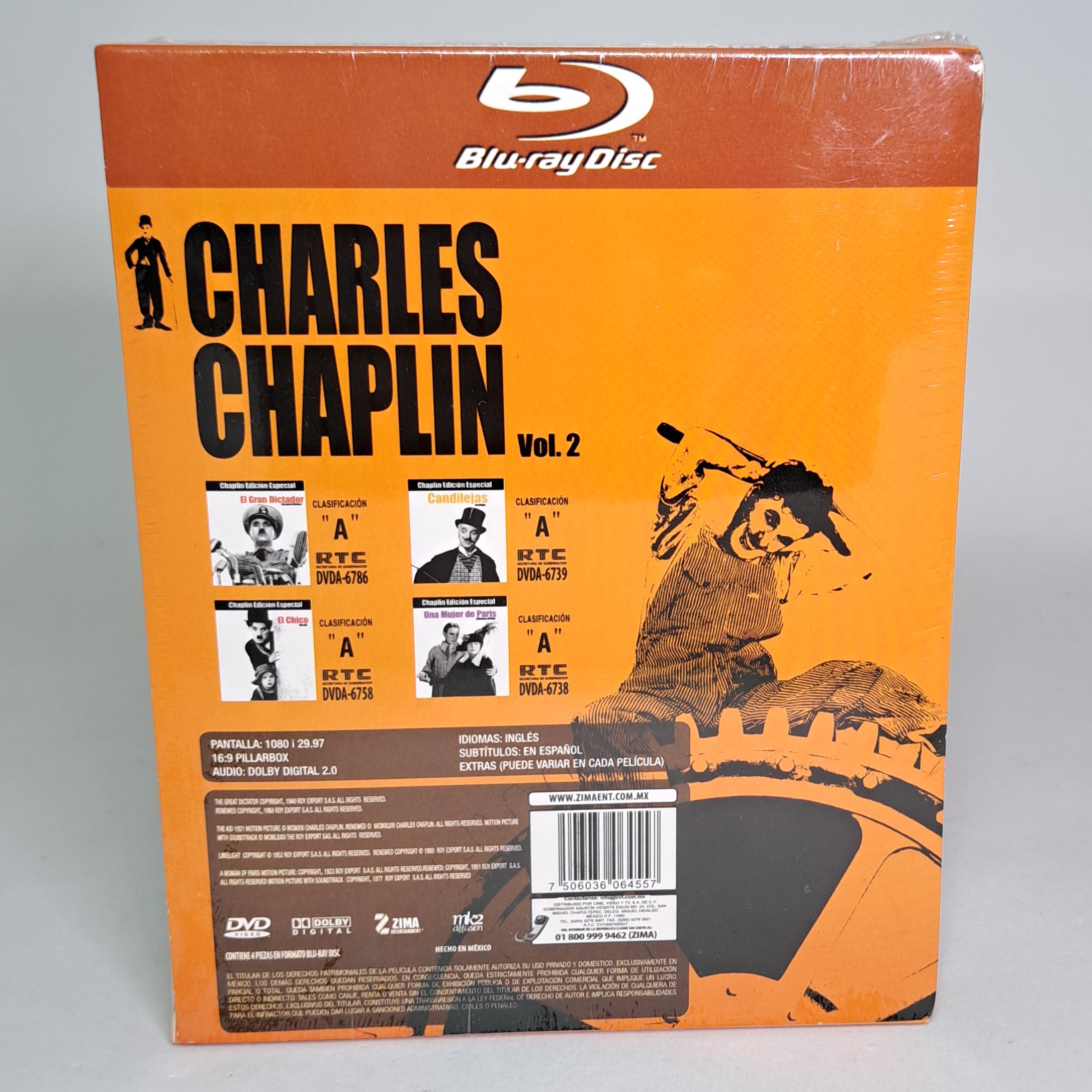 Charles Chaplin Vol. 2 - Blu-ray