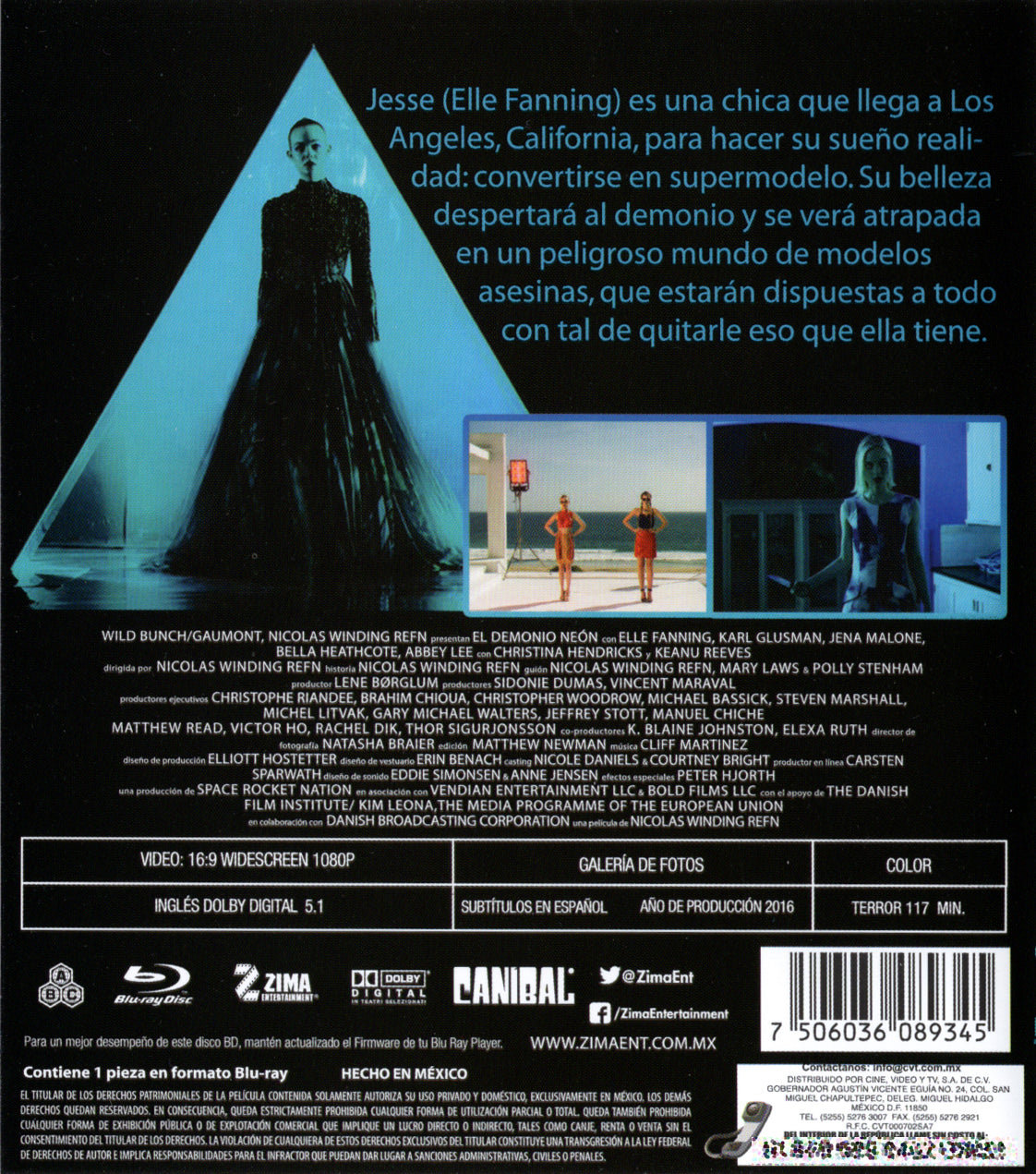 El Demonio Neon Blu-ray