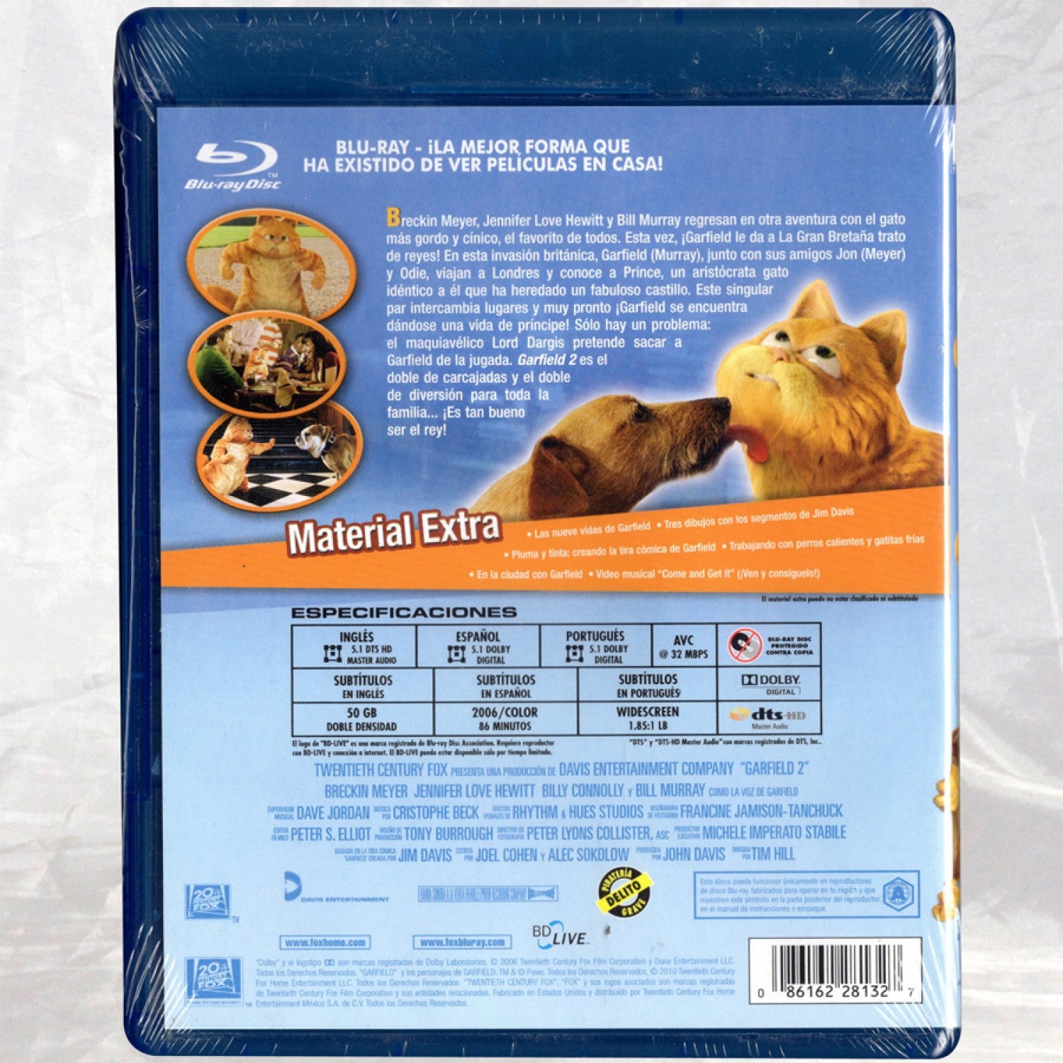 Garfield 2 Blu-ray