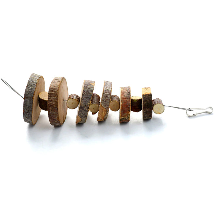 Colgante De Madera De Manzano Para Roer