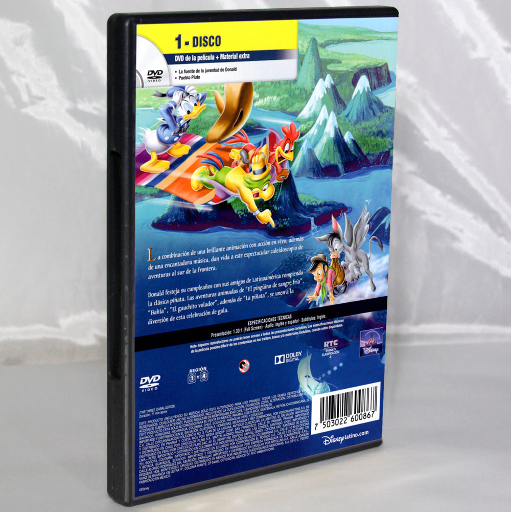 Los Tres Caballeros DVD