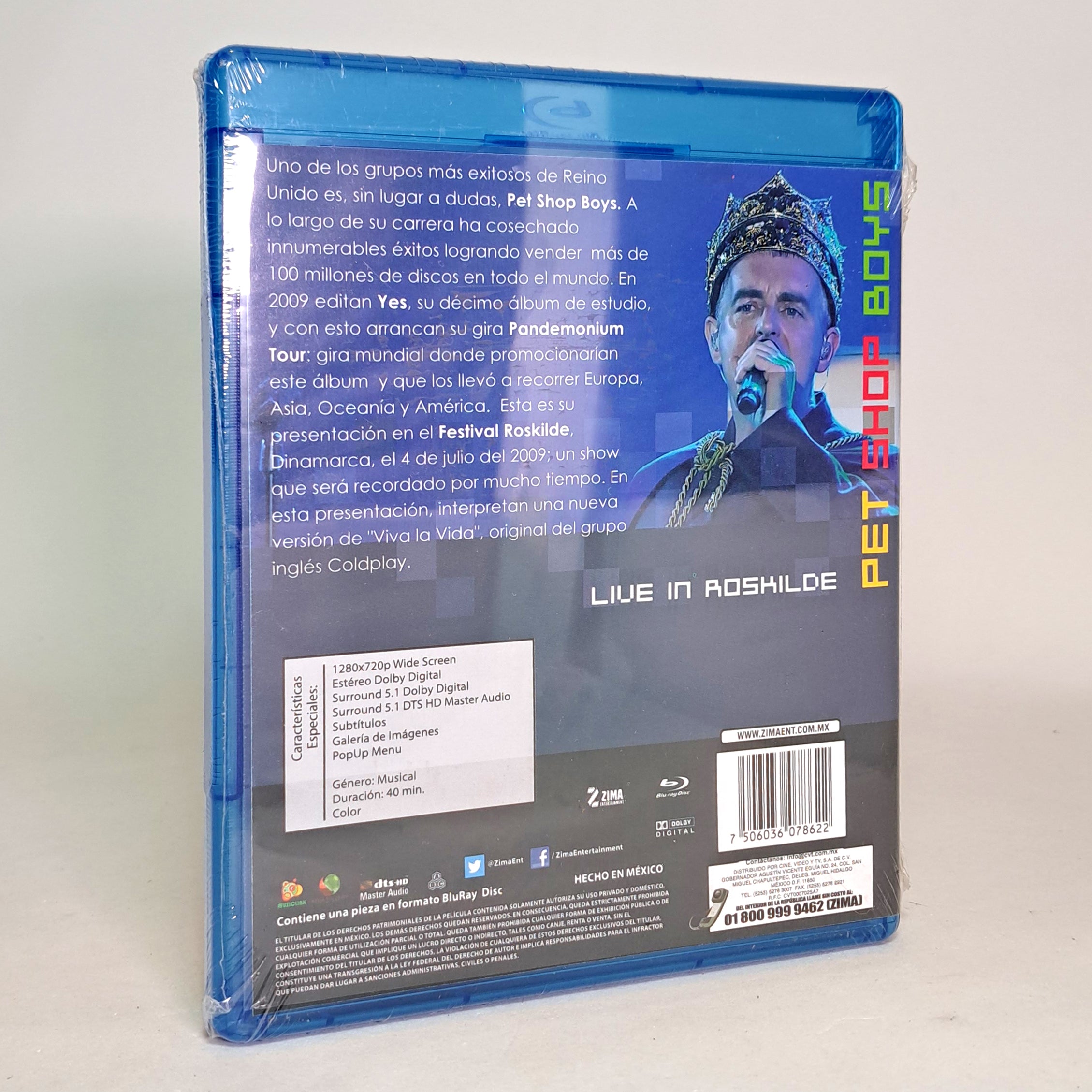 Pet Shop Boys Live in Roskilde Blu-ray