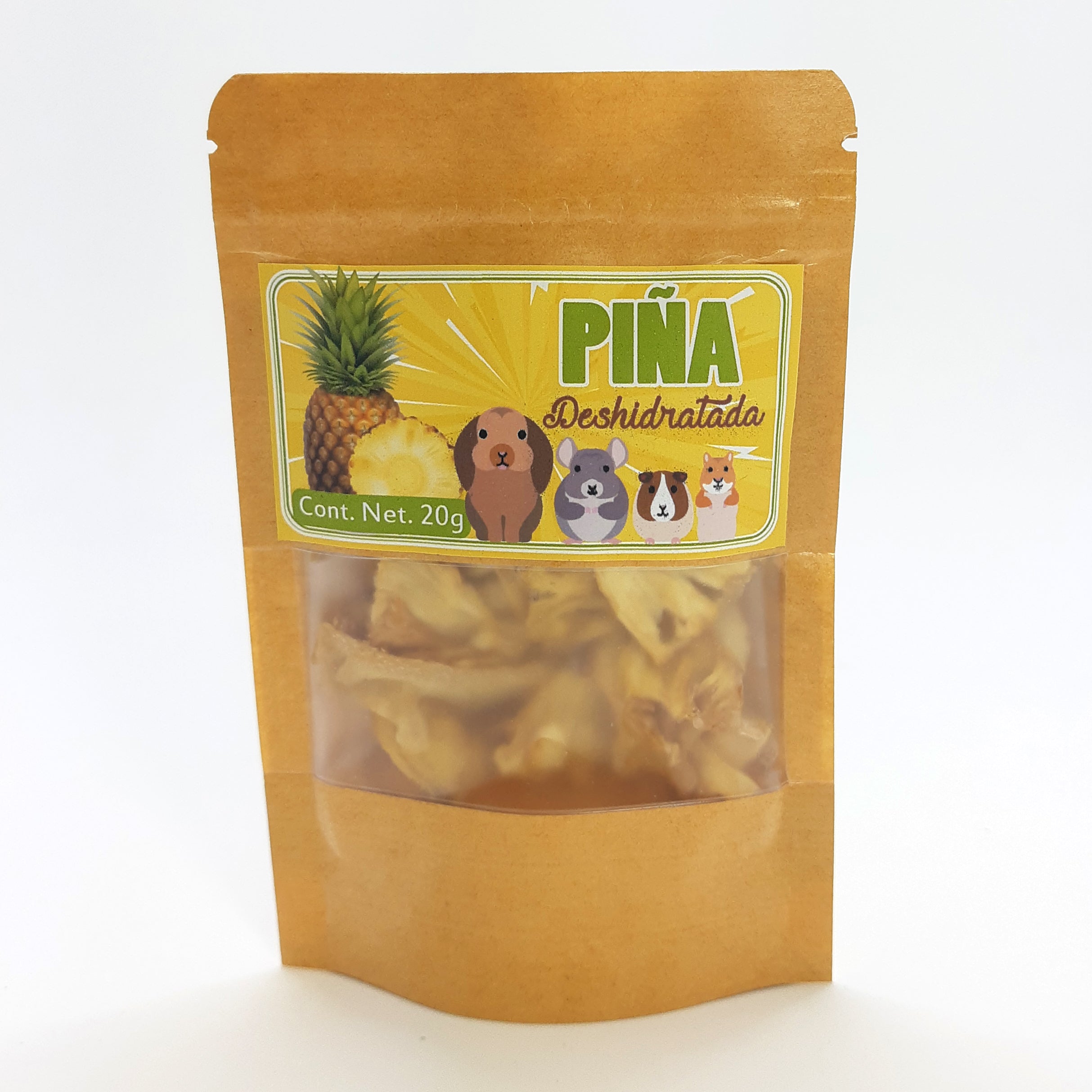 Fruta Deshidratada Piña 20gr