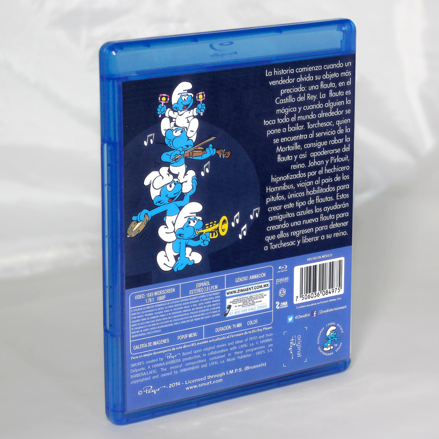 La Flauta De Los Pitufos Blu-ray