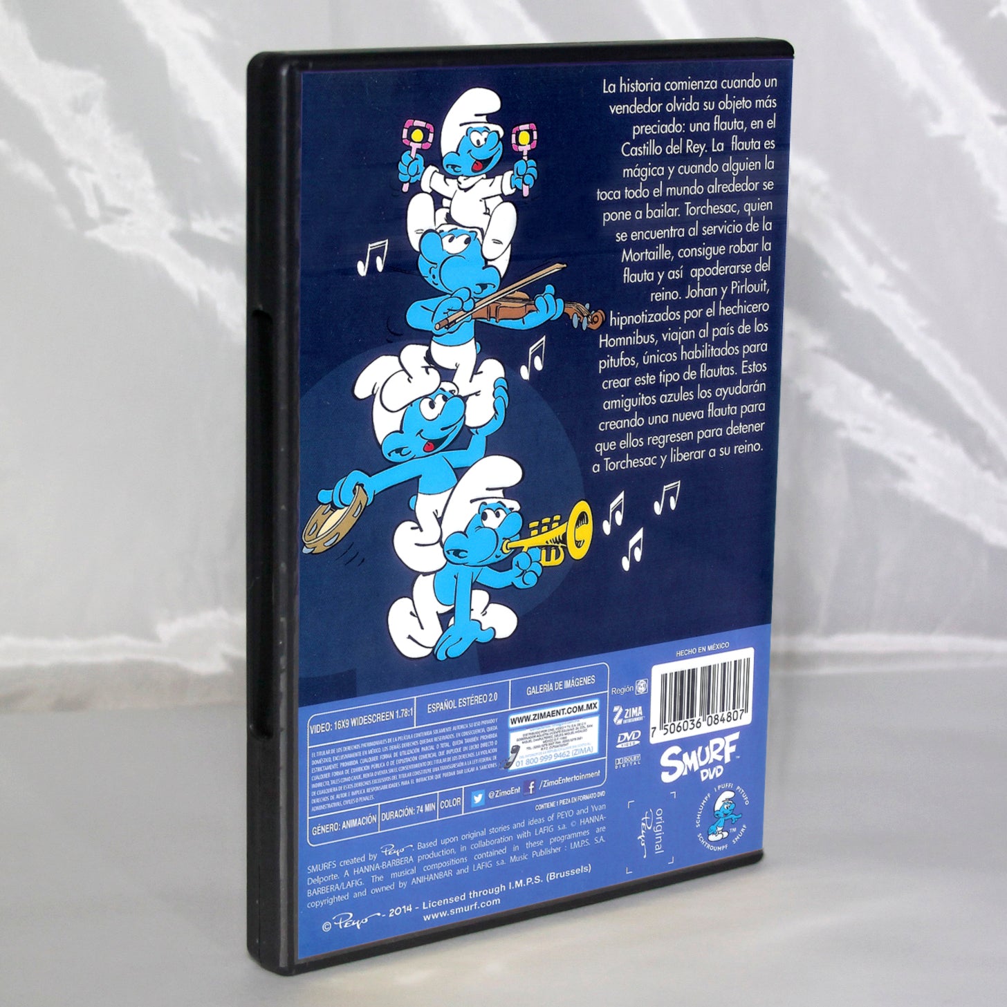 La Flauta de Los Pitufos DVD