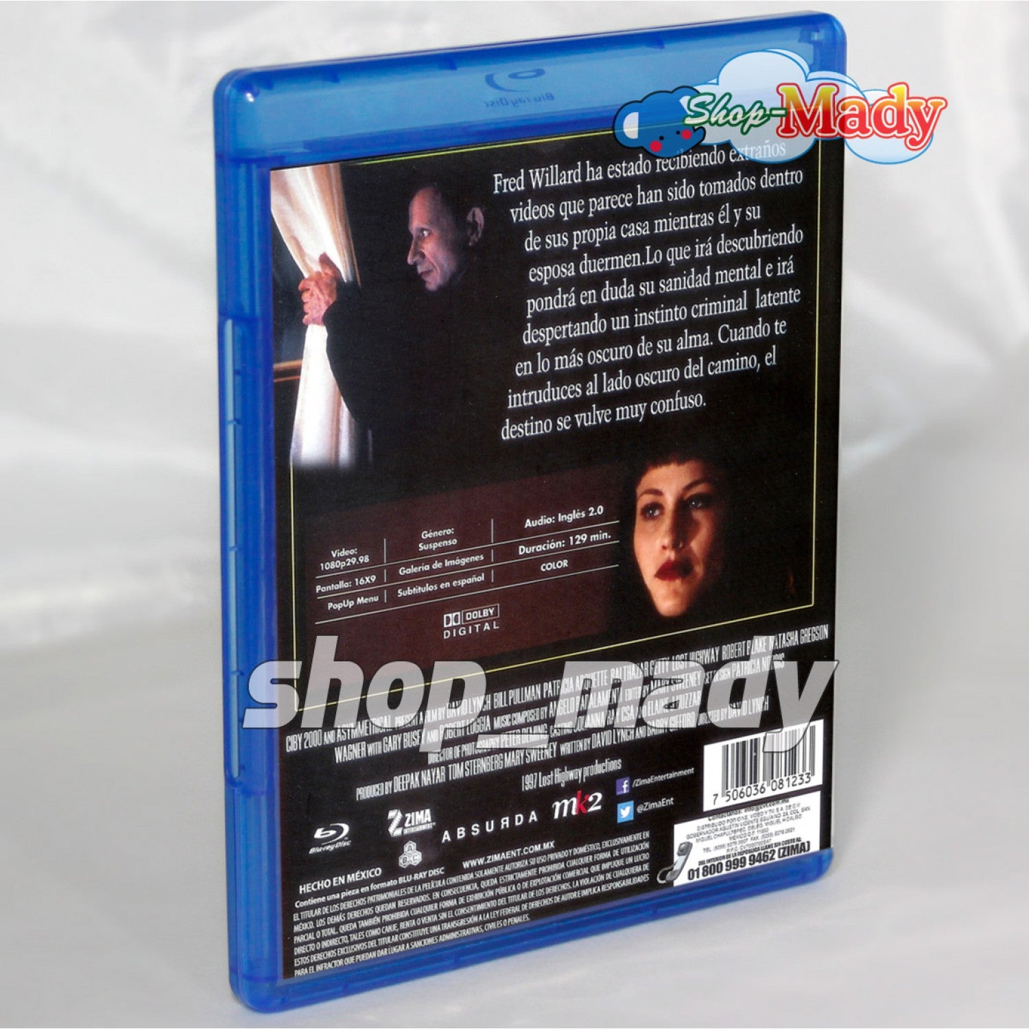 Por el Lado Oscuro del Camino Blu-ray