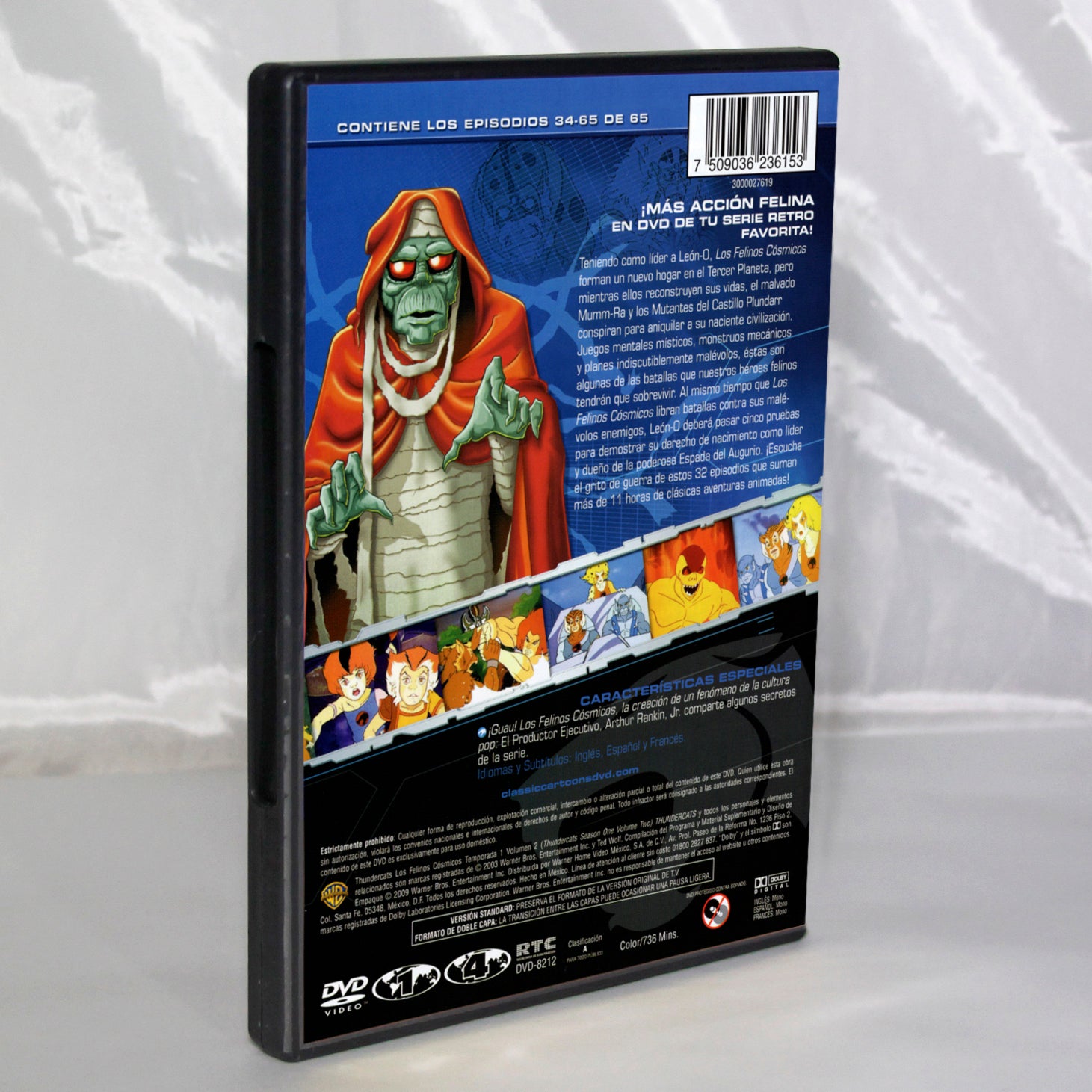 ThunderCats Los Felinos Cósmicos Temporada 1 Volumen 2