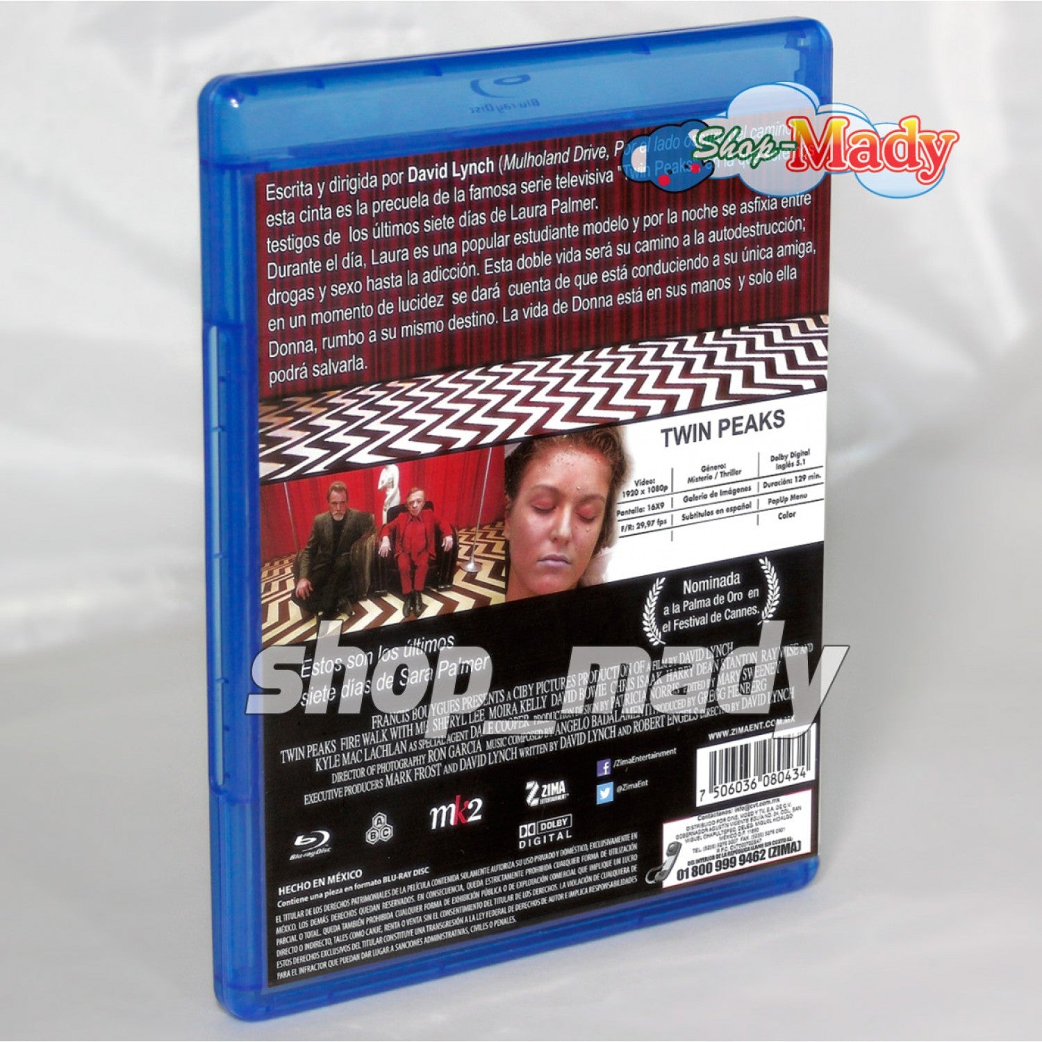 Twin Peaks Fuego Camina conmigo Blu-ray