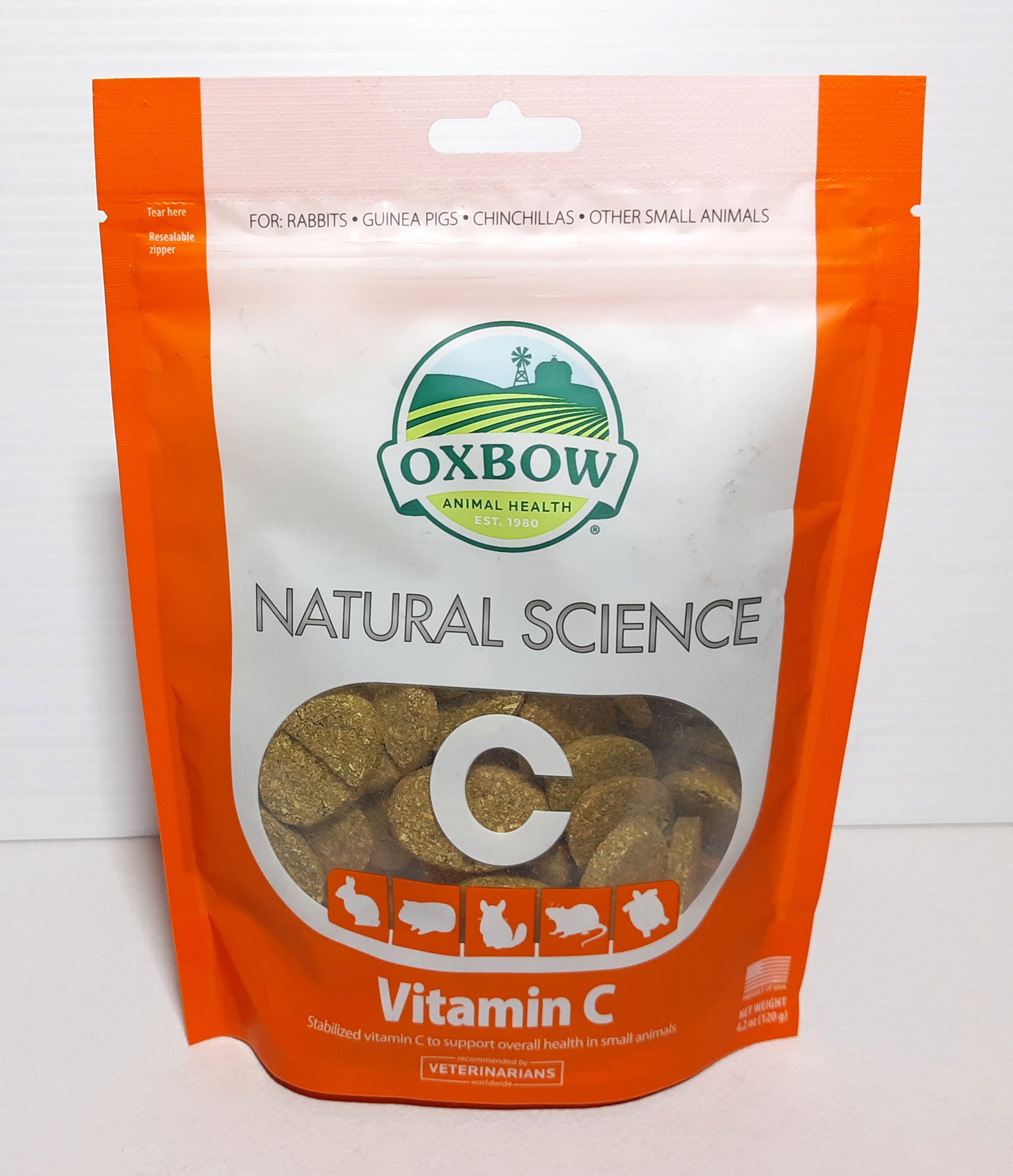 Suplemento Alimenticio con Vitamina C Oxbow