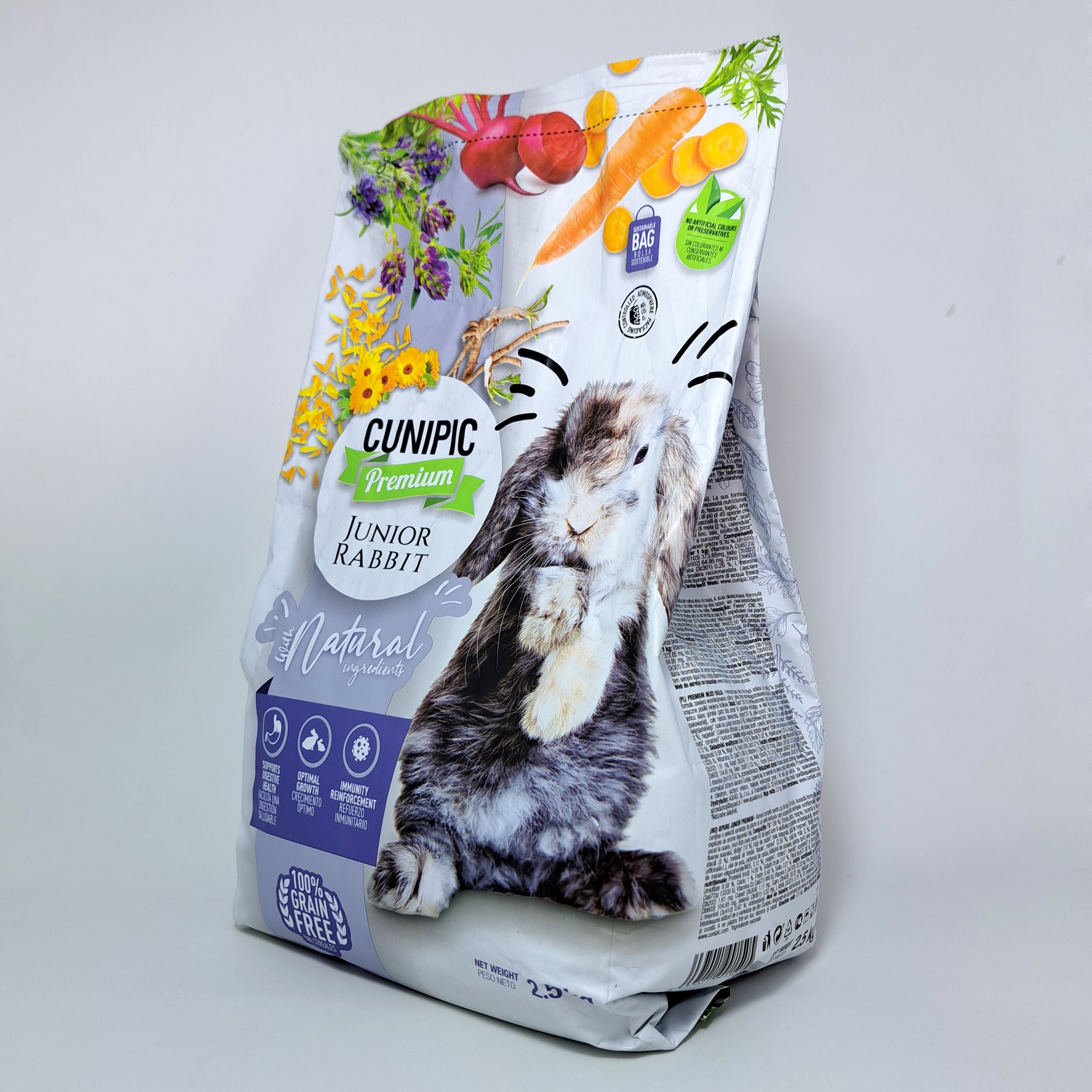 Alimento para Conejo Bebé Premium Cunipic 2.5Kg