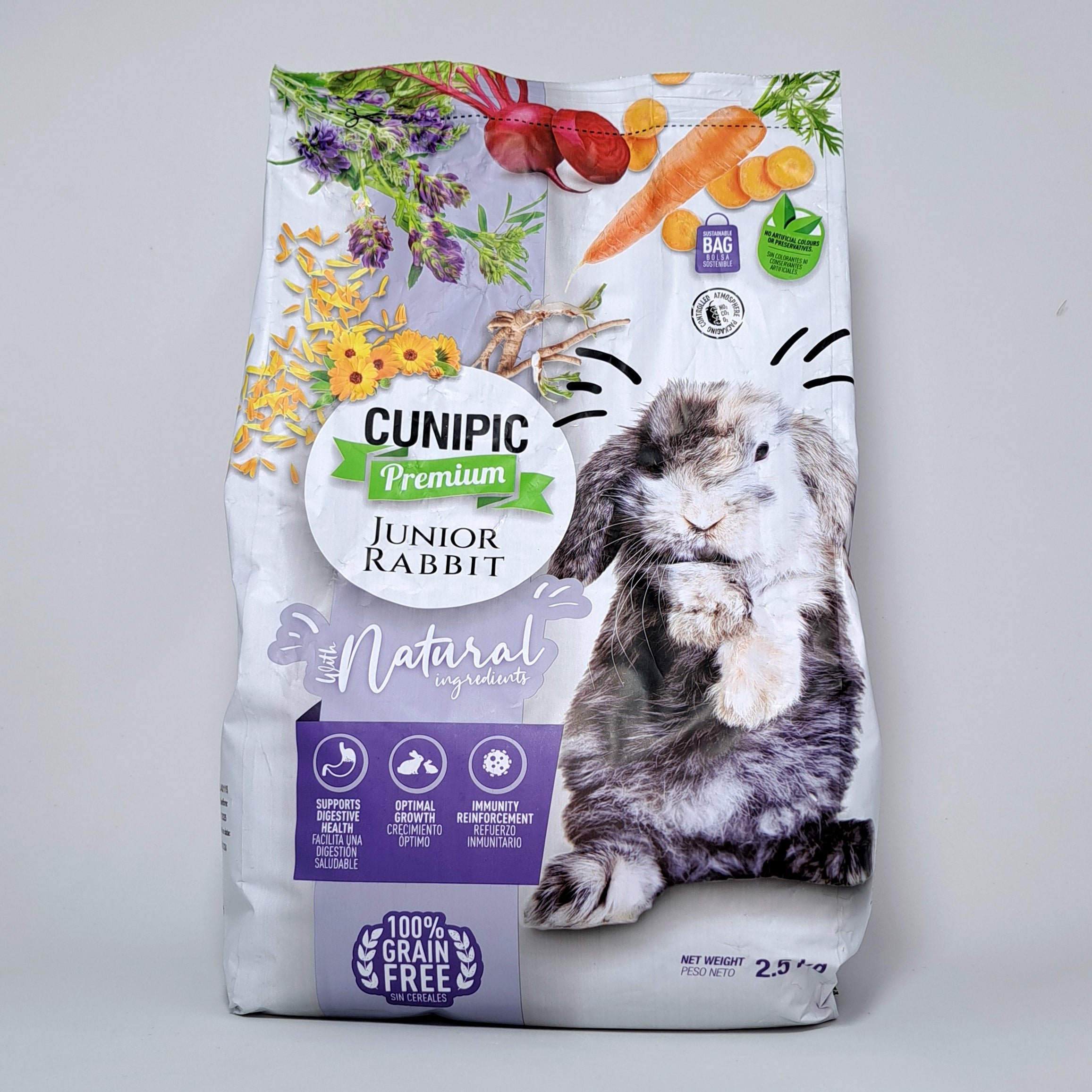 Alimento para Conejo Bebé Premium Cunipic 2.5Kg