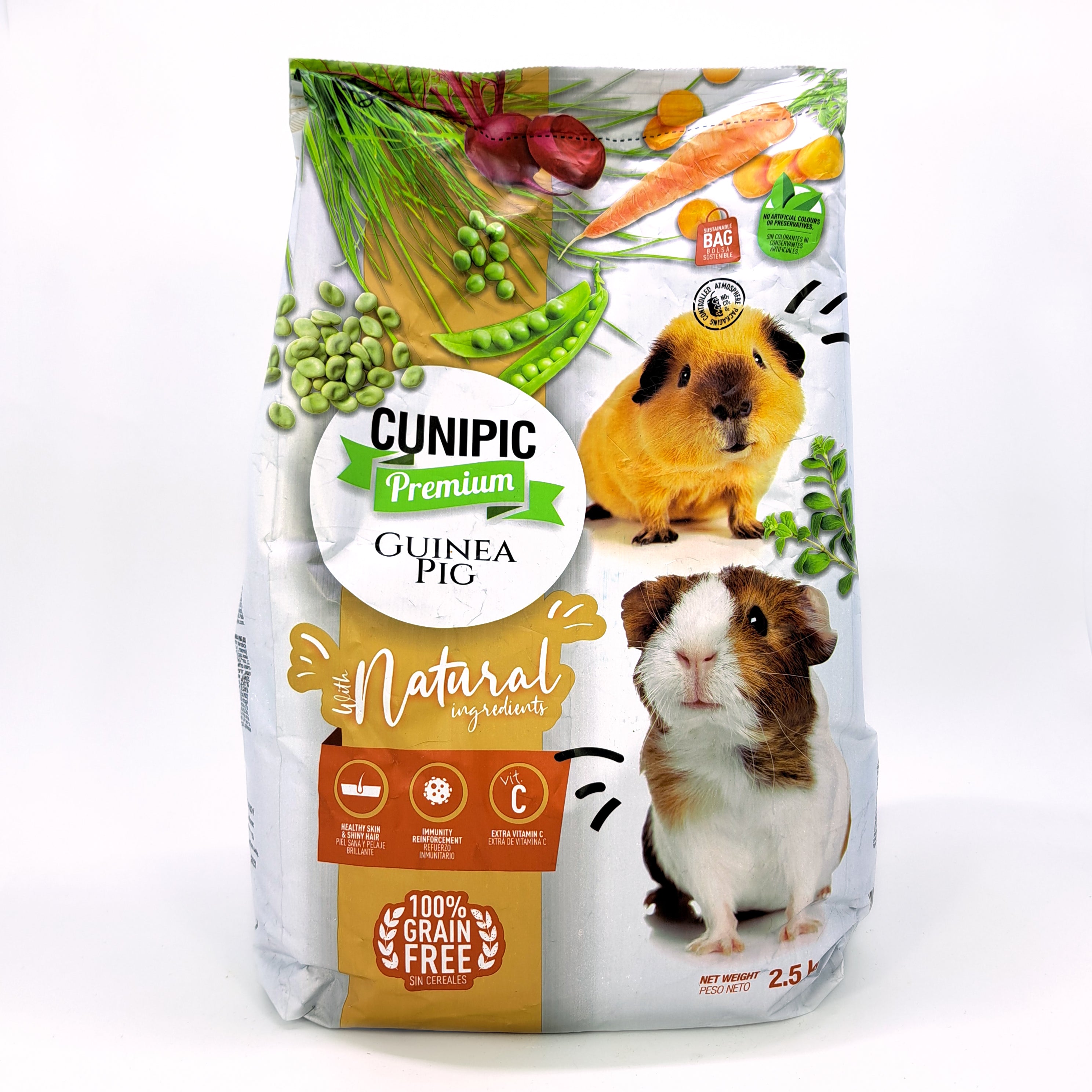 Alimento para Cuyo Premium Cunipic 2.5Kg