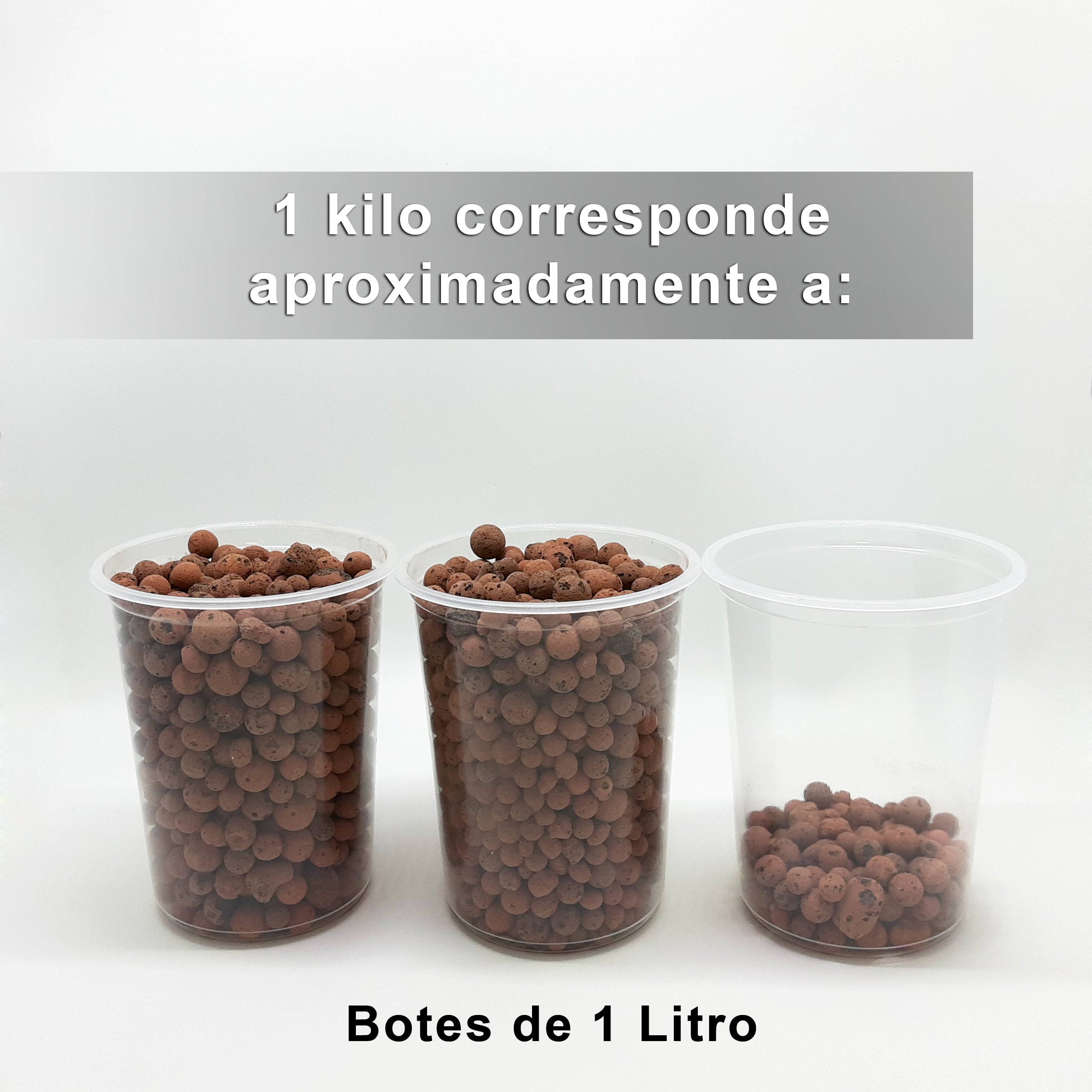 Arcilla Expandida Sustrato para plantas 2kg