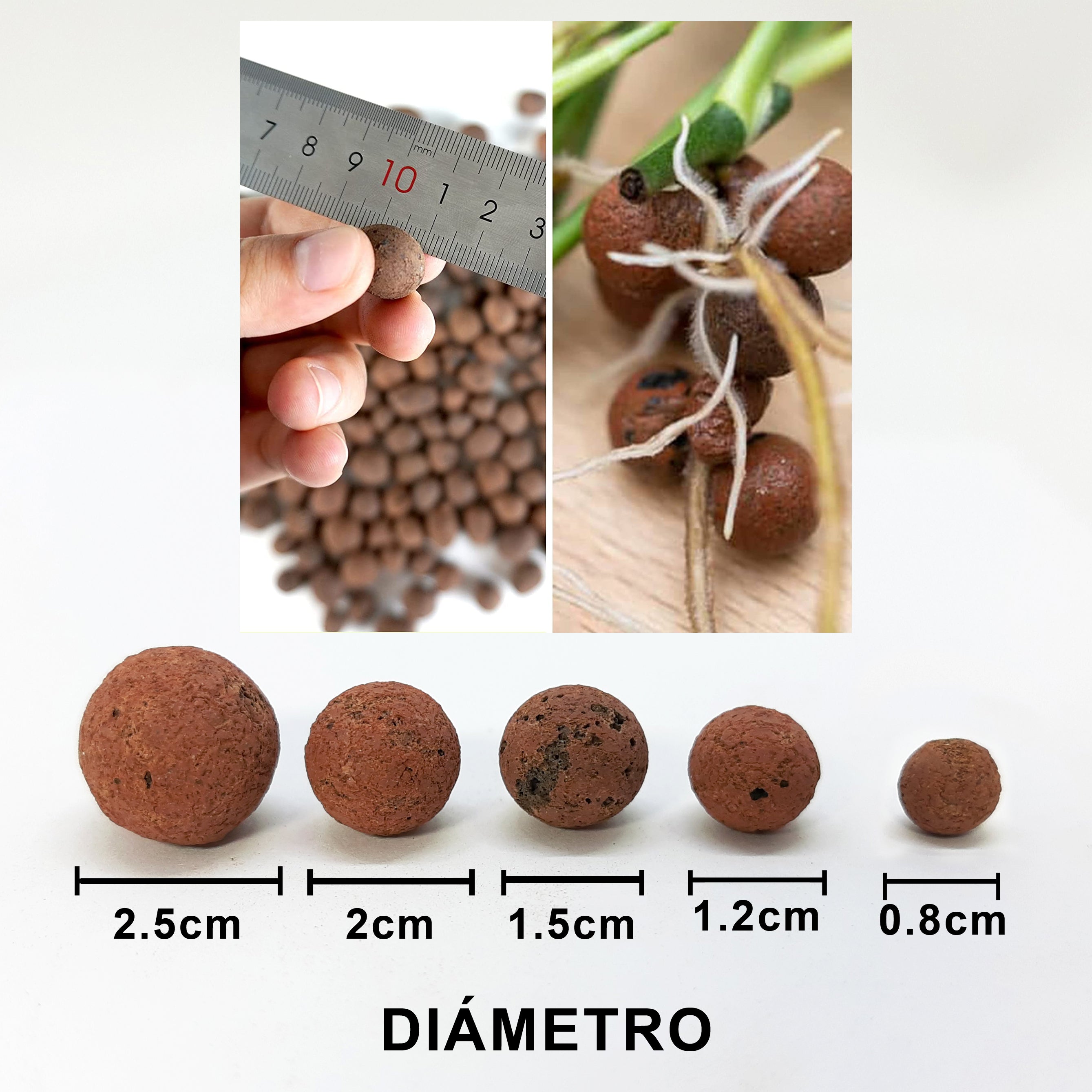 Hidroton Expanded Clay Substrate for plants 1kg