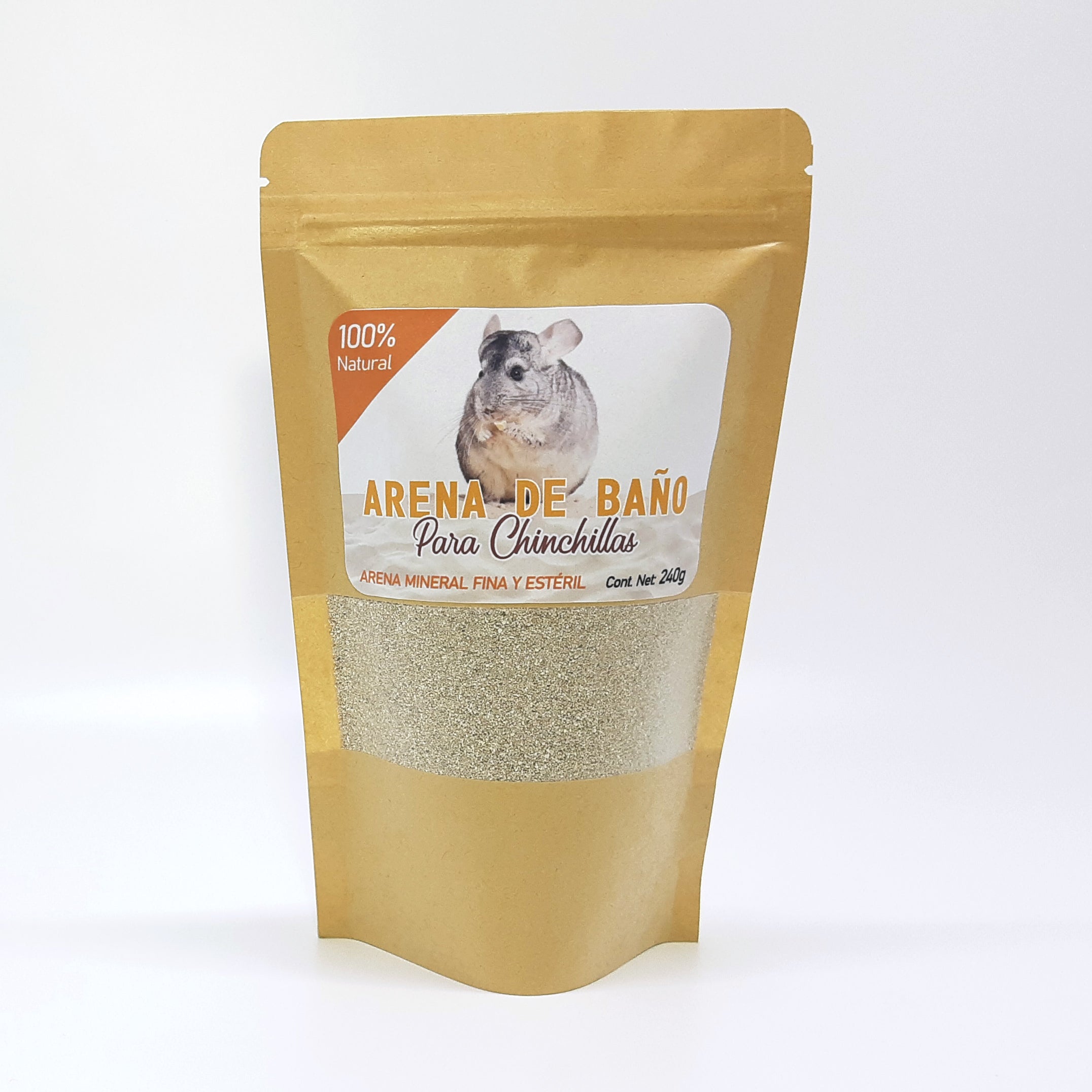 Arena de Baño para Chinchilla 240gr