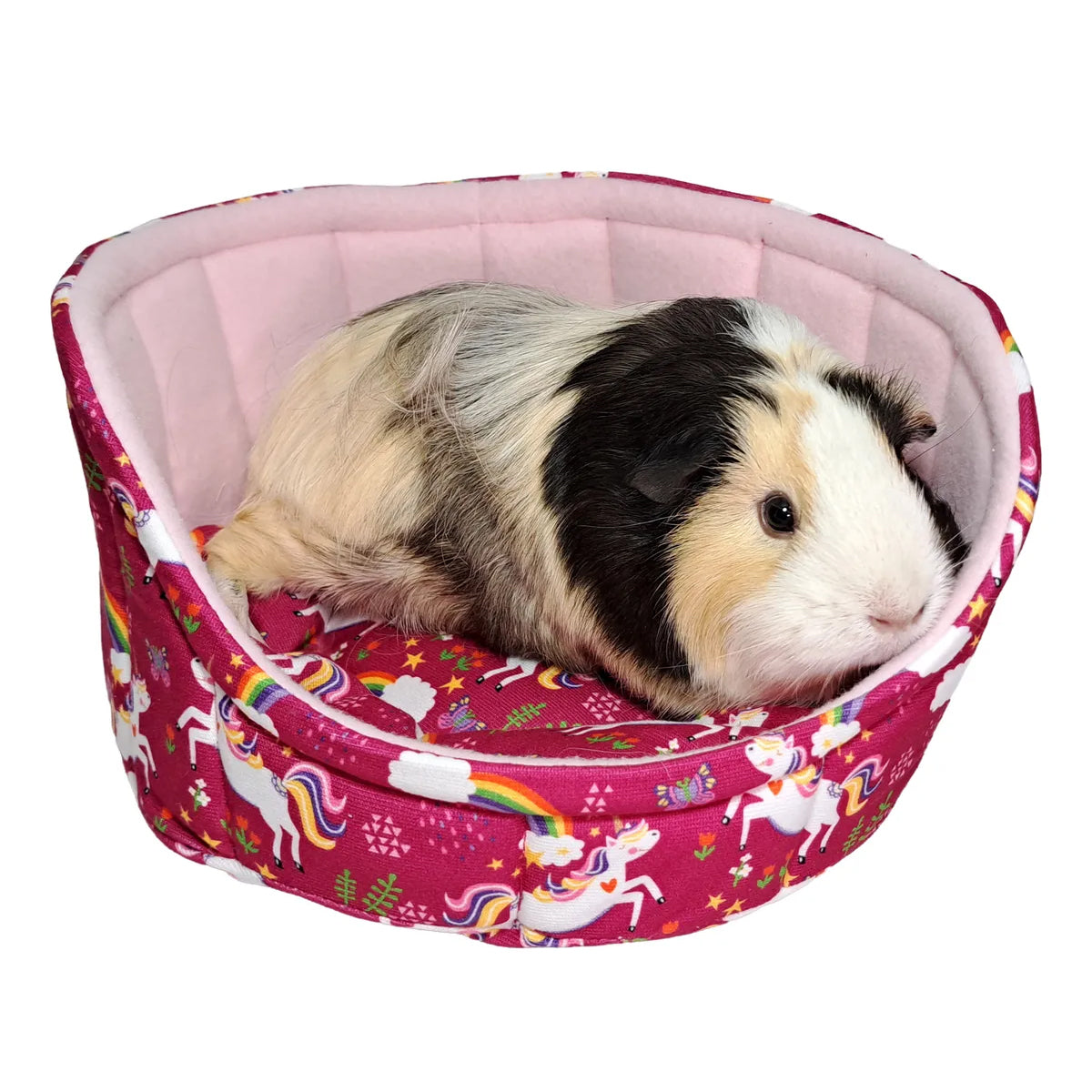 Cama con suave y acogedora para cuyo