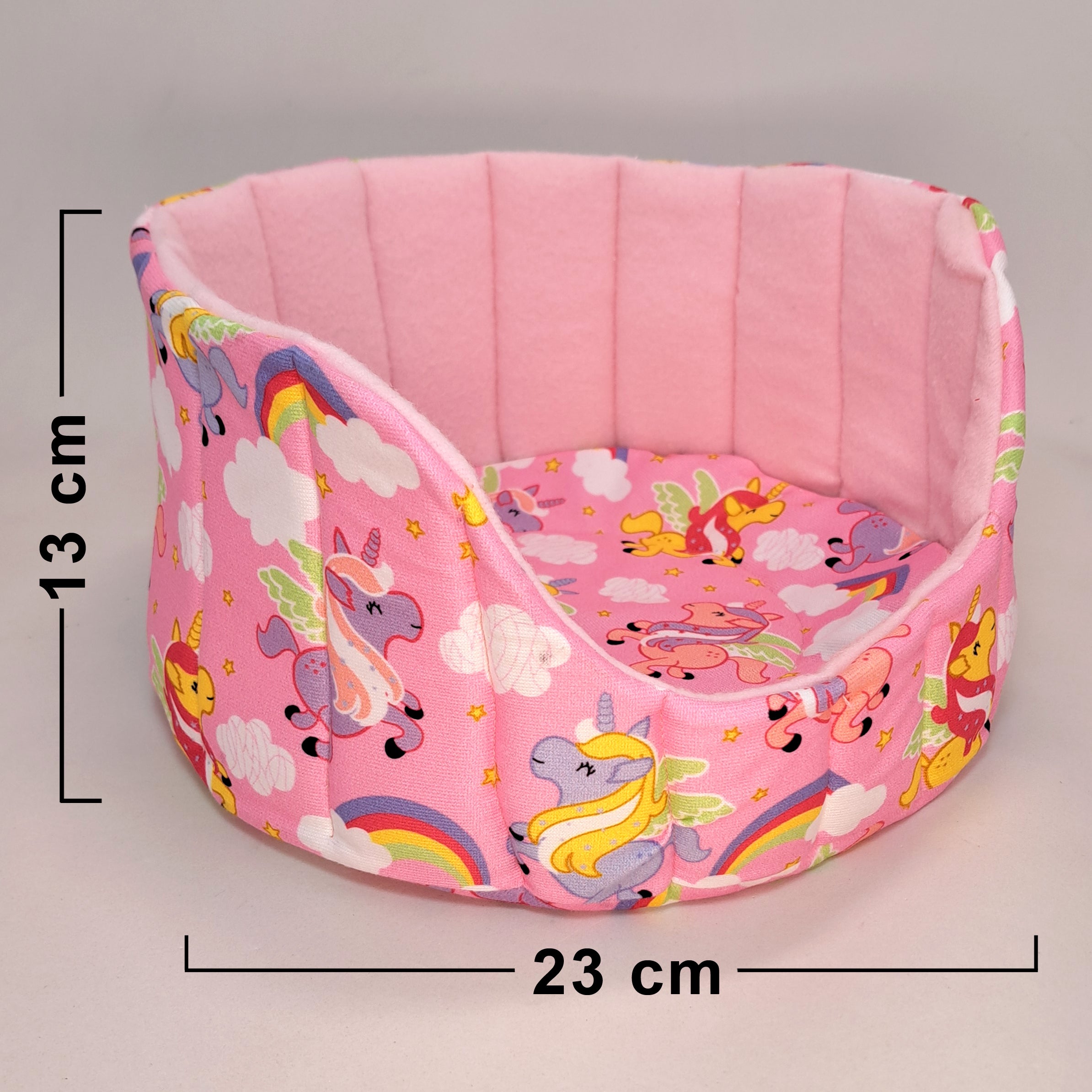 Cama con suave y acogedora para cuyo