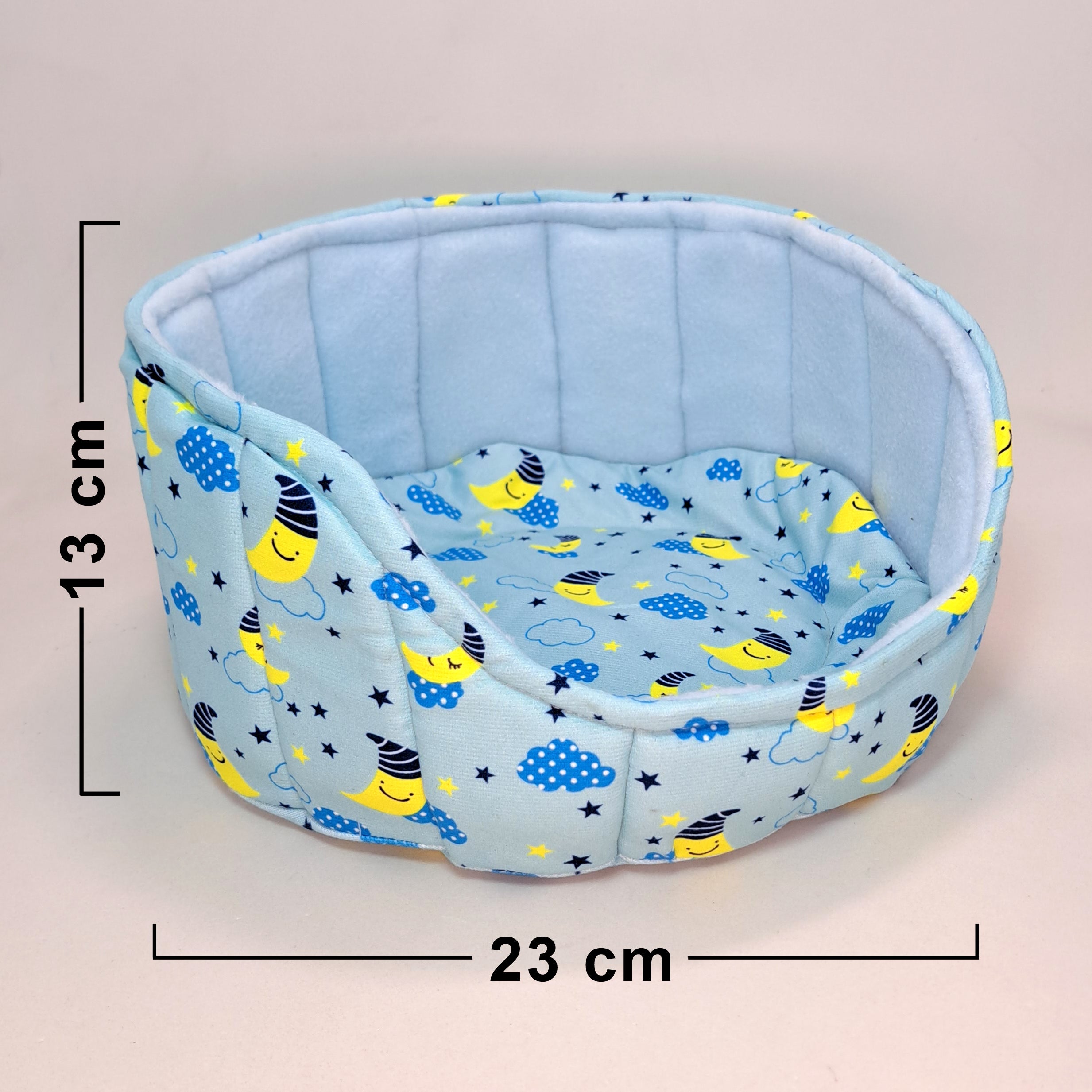 Cama con suave y acogedora para cuyo