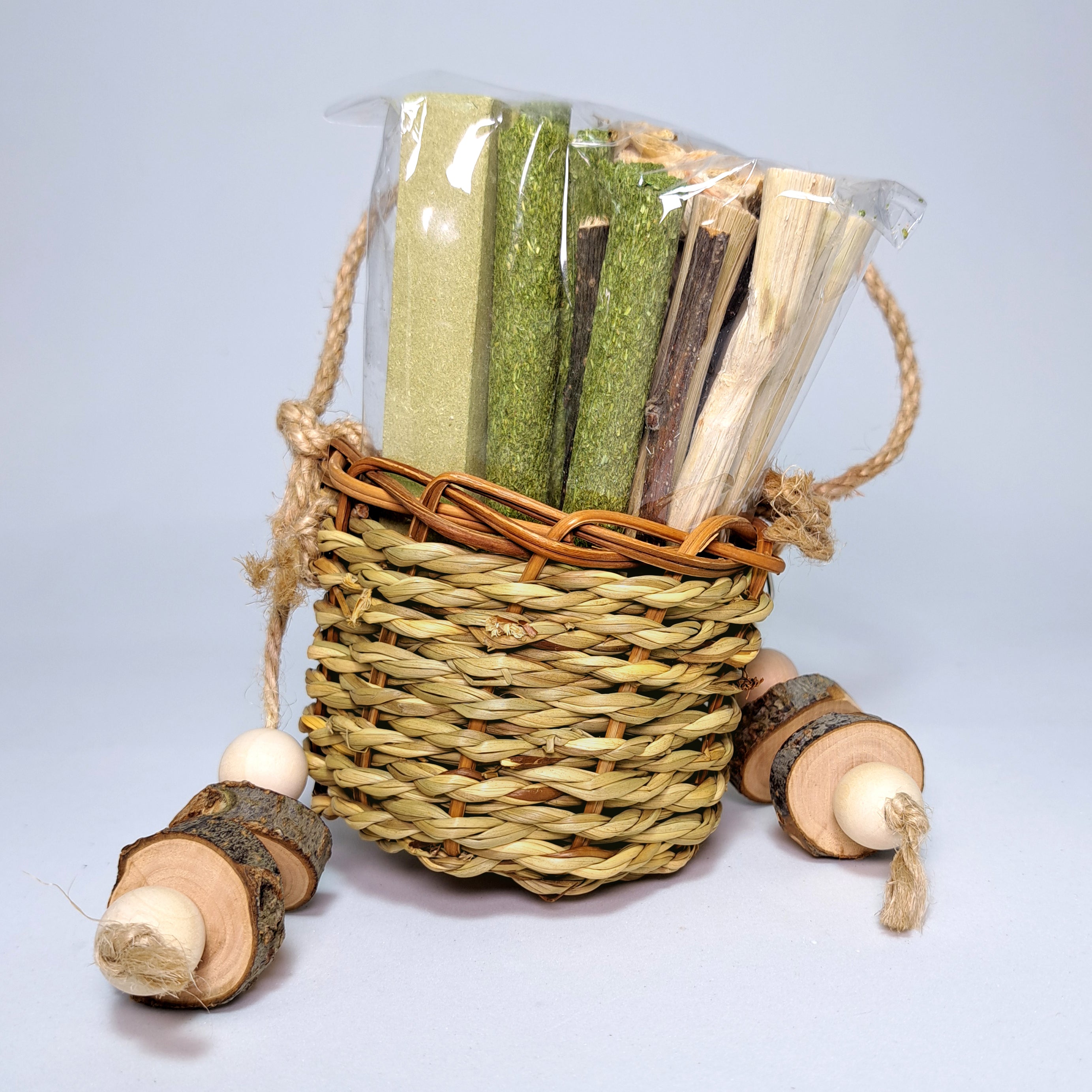 Canasta comestible con premios