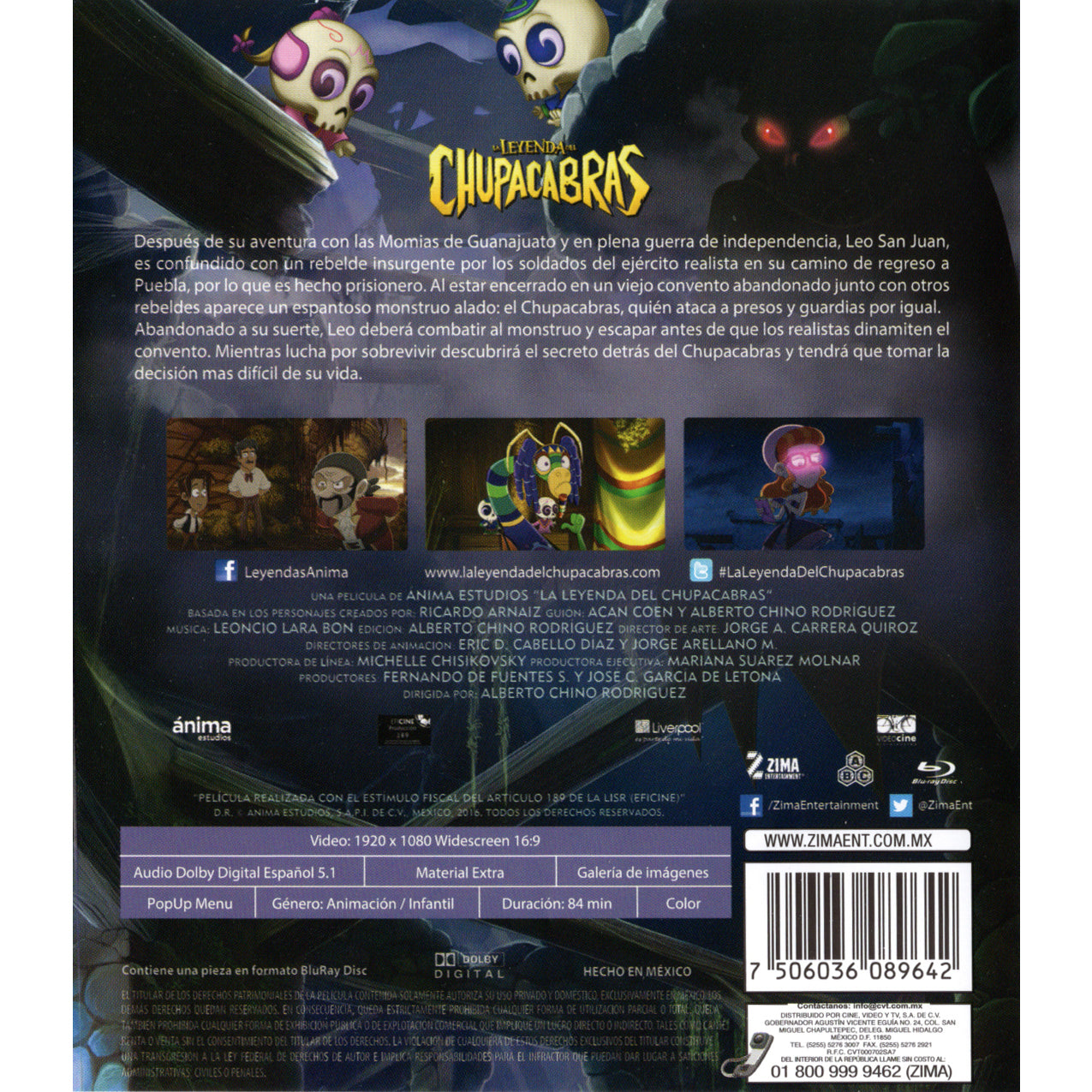 La Leyenda del Chupacabras Blu-ray