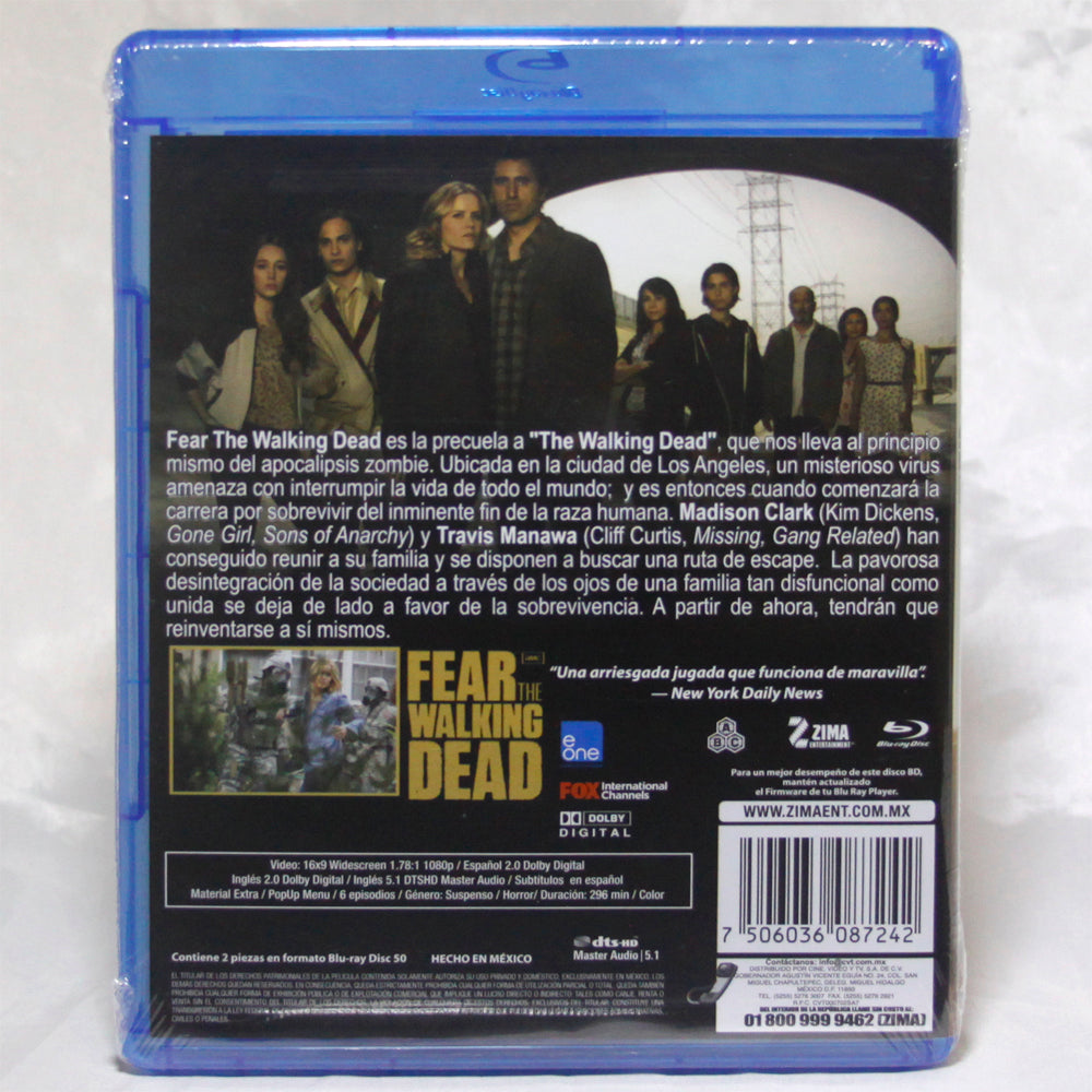 Fear the Walking Dead Season 1 Blu-ray