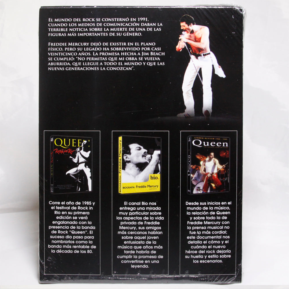 Box set Freddie Mercury the show must go on DVD