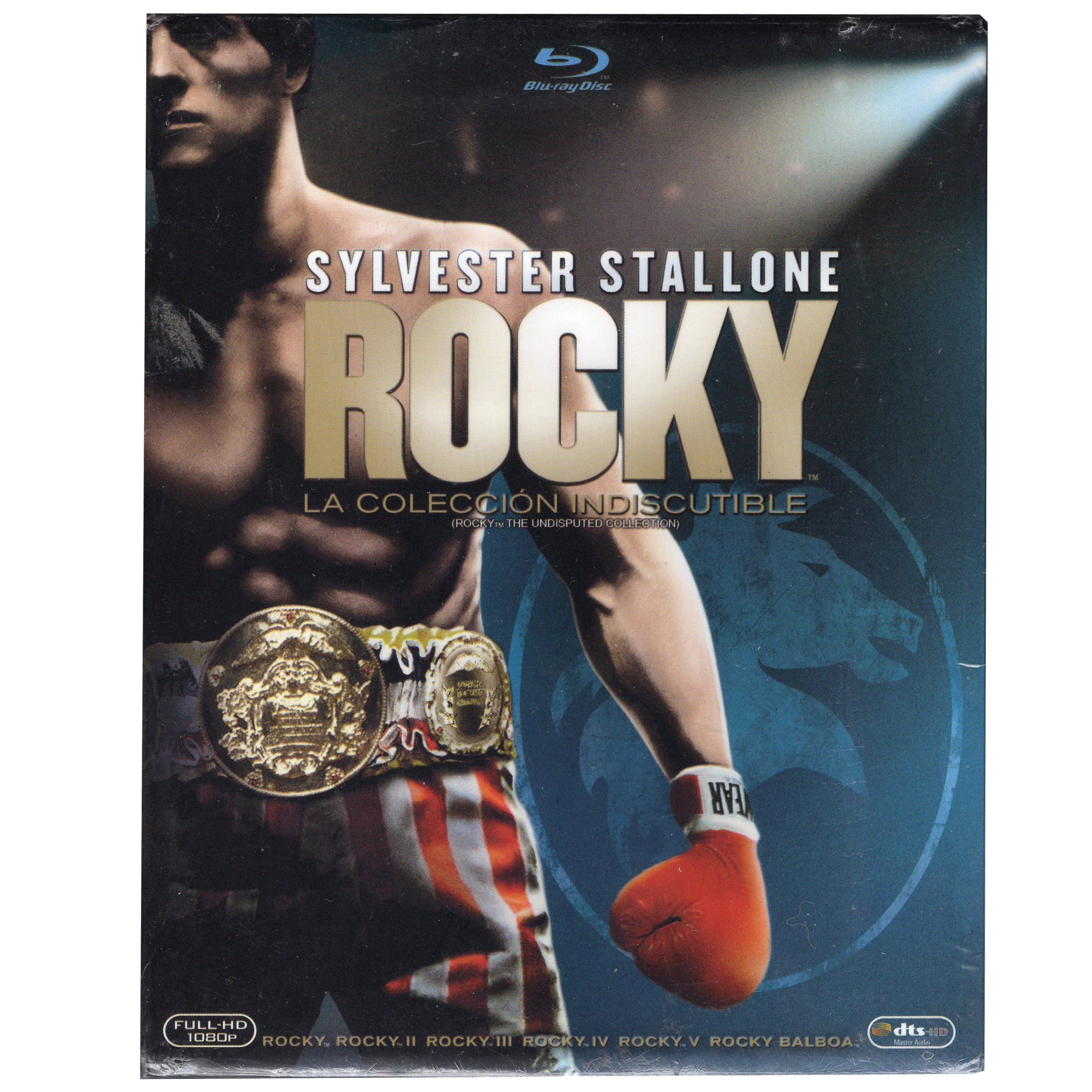 Sylvestre Stallone Rocky La Colección Indiscutible Blu-ray