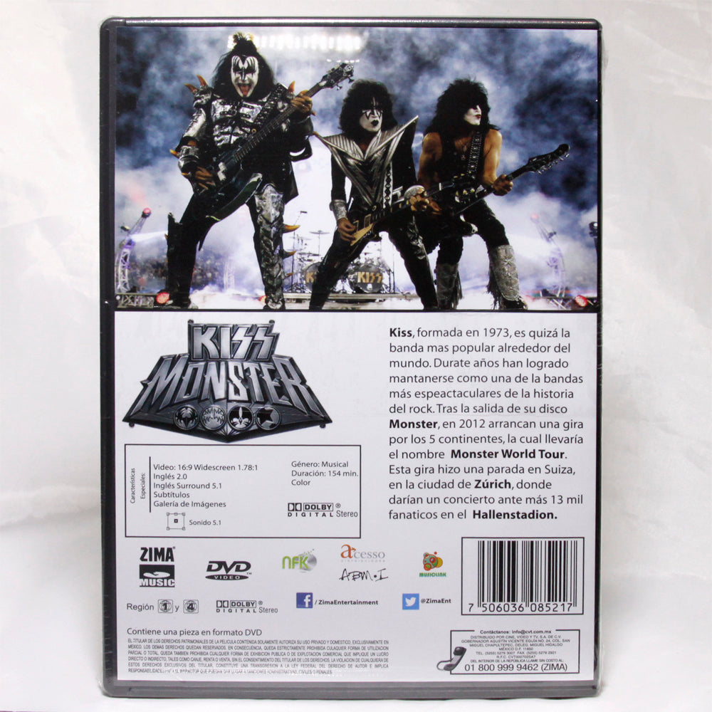 Kiss Monster - Live From Zürich Dvd