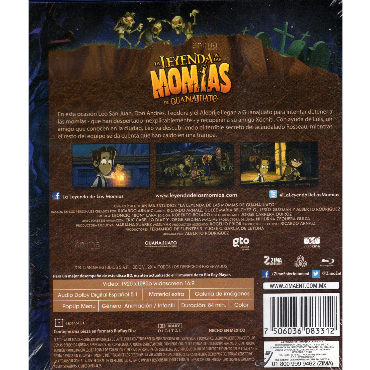 La Leyenda de las Momias de Guanajuato Blu-ray