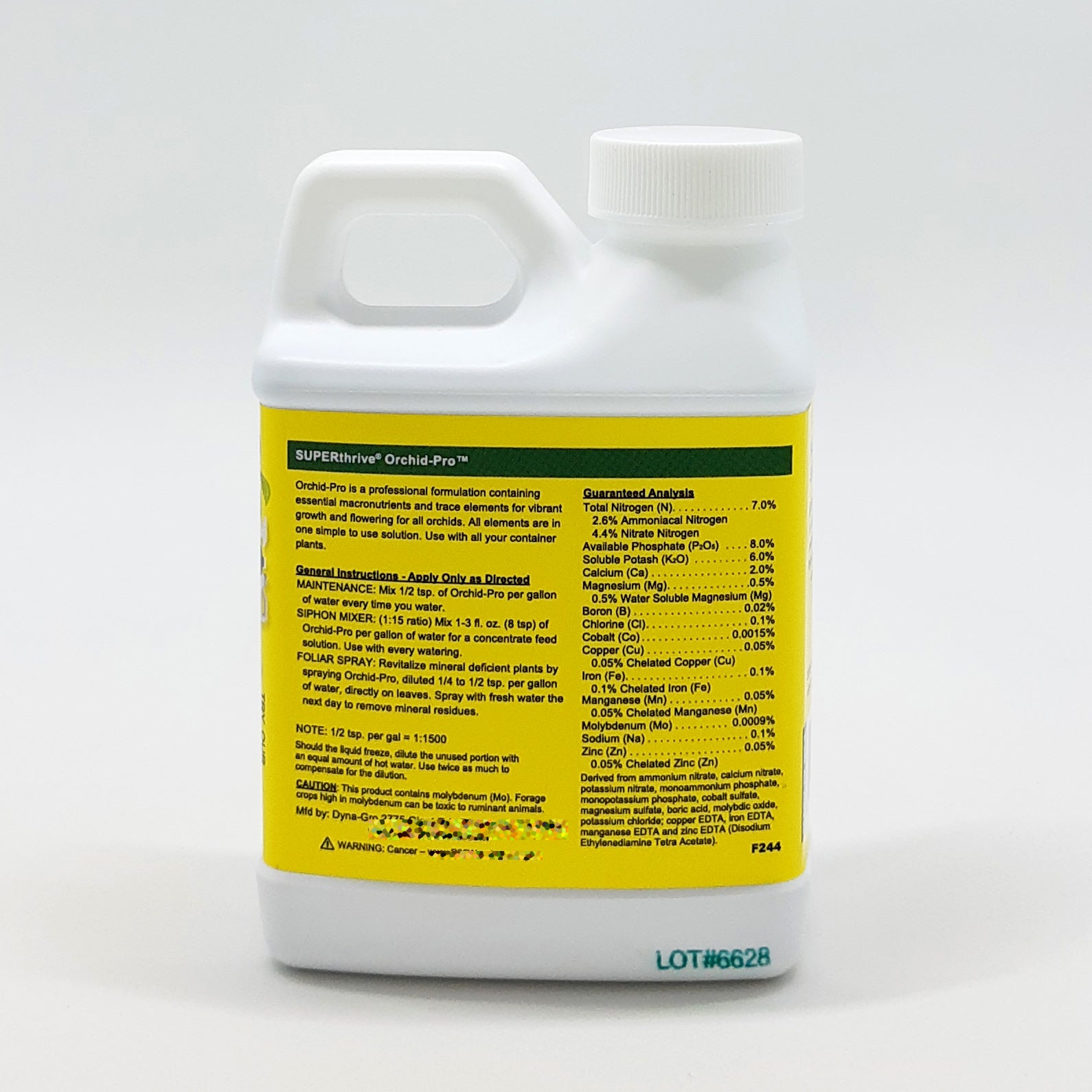 Fertilizante Profesional Para Orquideas Orchid-Pro 237ml