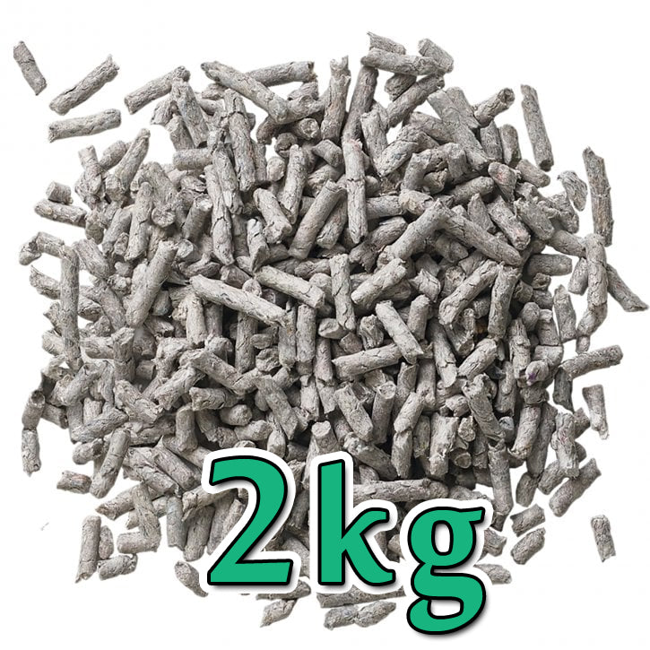 Sustrato pellet de papel 2kg