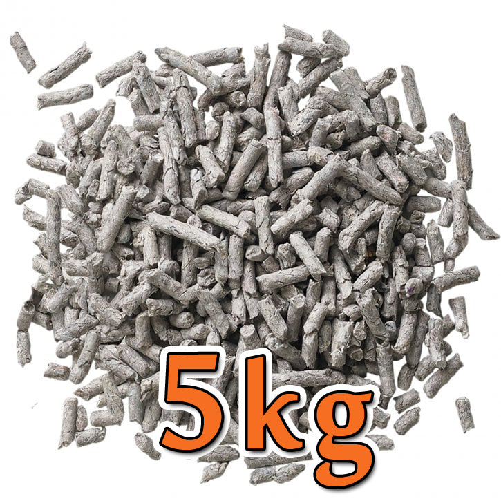 Sustrato pellet de papel 5kg