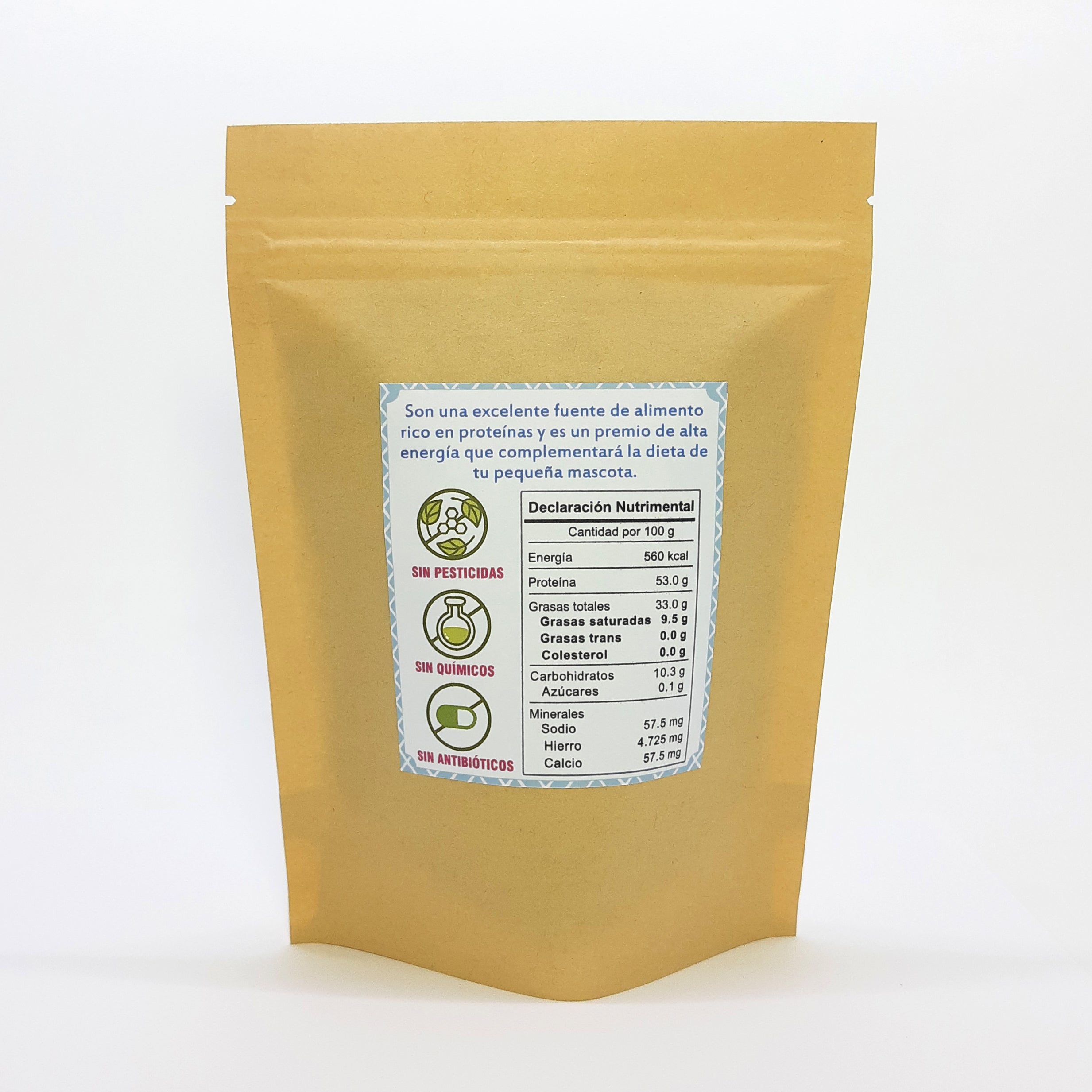 Tenebrios Deshidratados 100gr