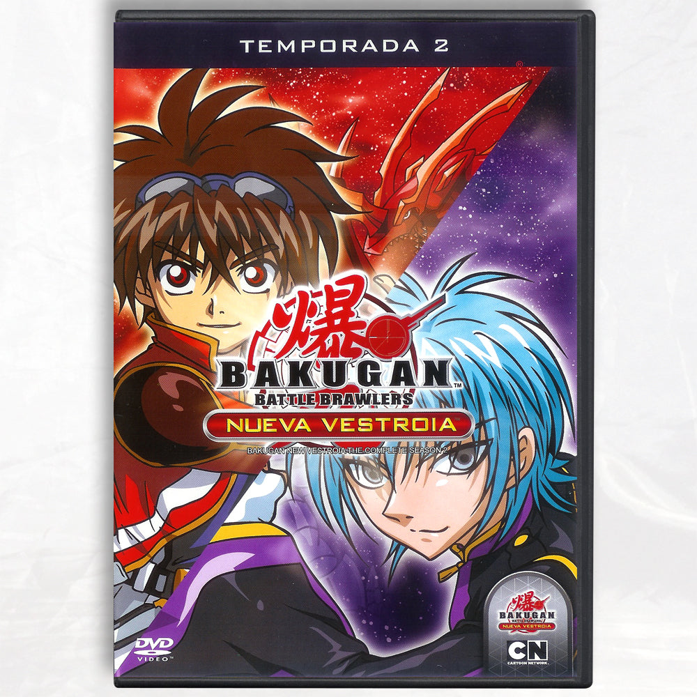 Bakugan Nueva Vestroia Temporada 2 DVD
