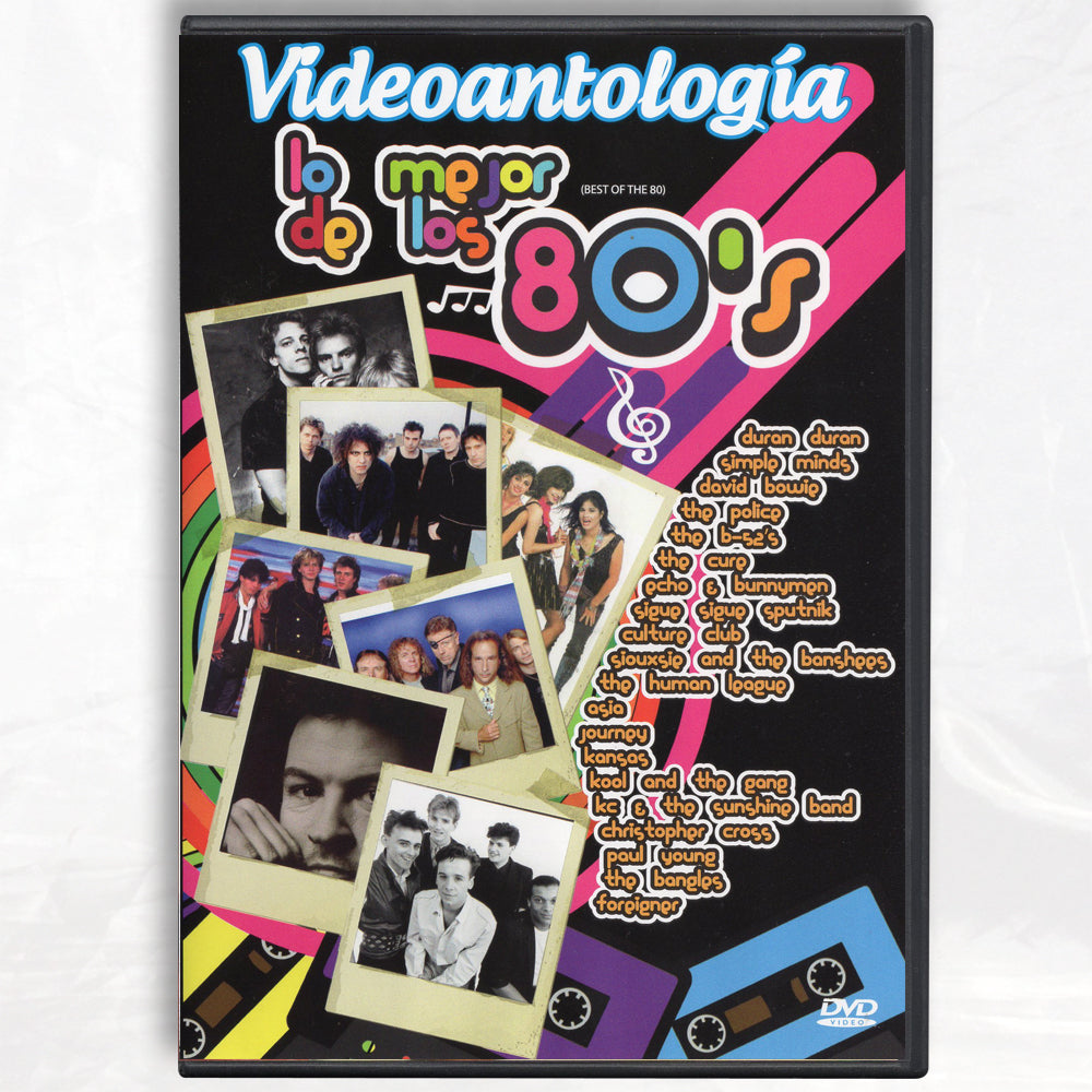 Video antología lo mejor de los 80s DVD