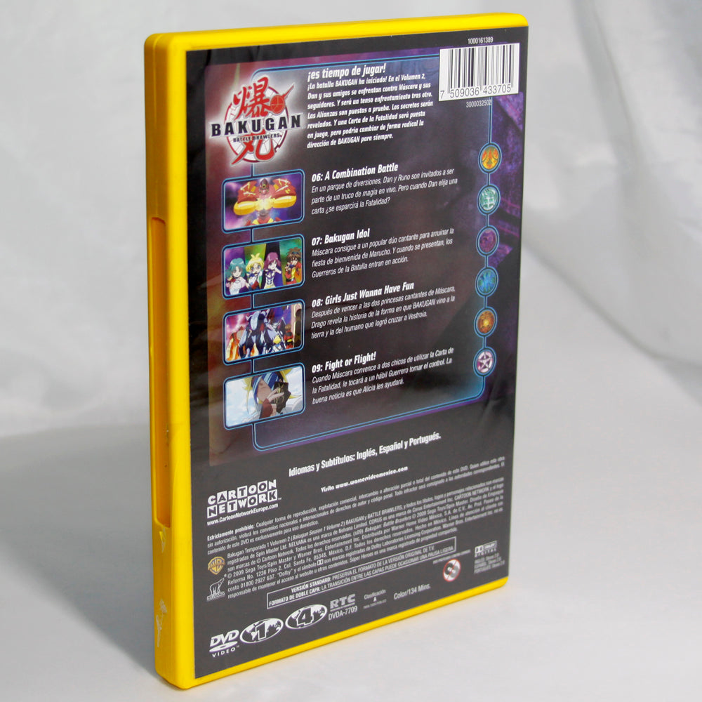 Bakugan Temporada 1 Volumen 2 - DVD