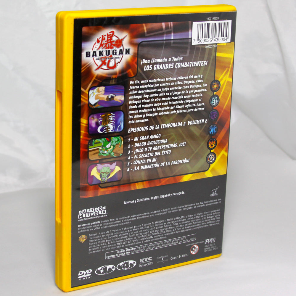 Bakugan Temporada 2 Volumen 2 - DVD