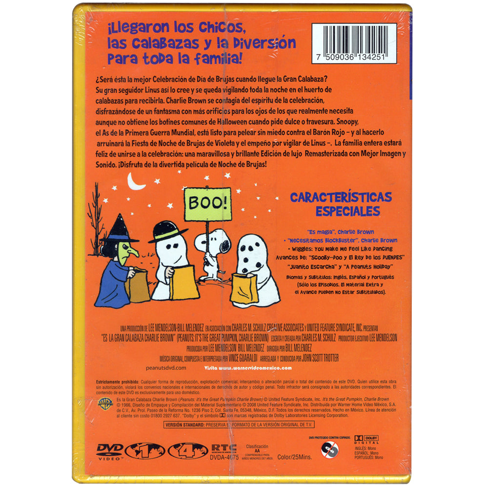 Es la Calabaza Charlie Brown - DVD