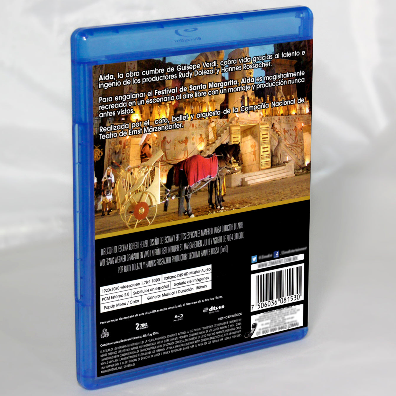 Guiseppe Verdi AIDA Blu-ray