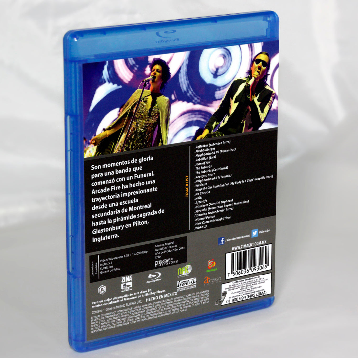 Arcade Fire Live at Glastonbury Blu-ray