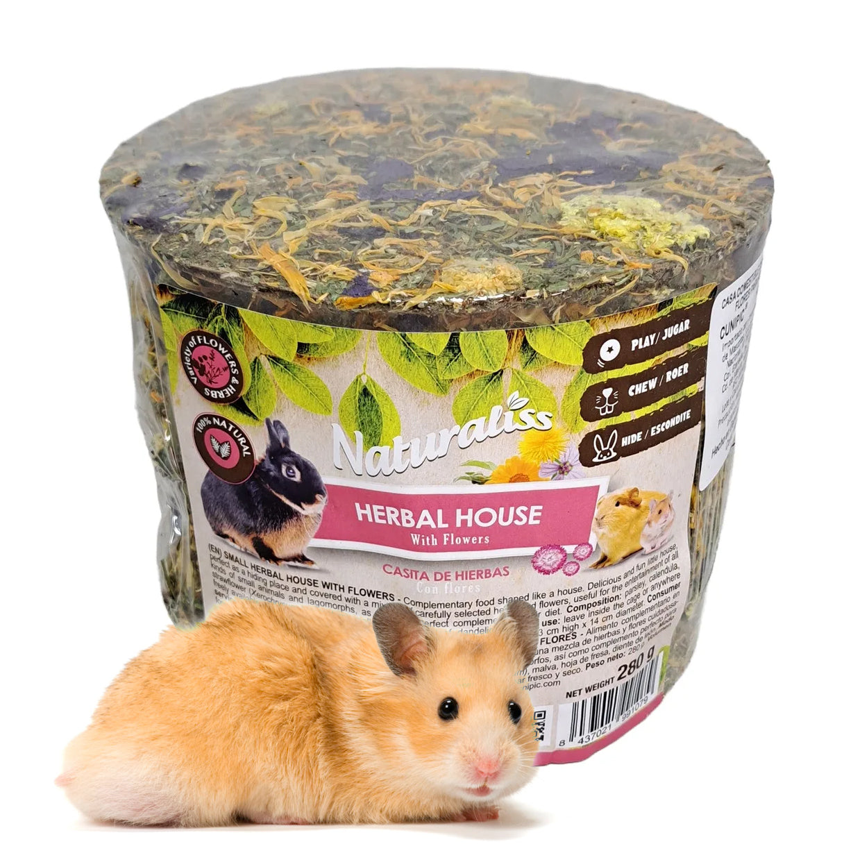 Casa escondite de hierbas Cunipic para Hamster