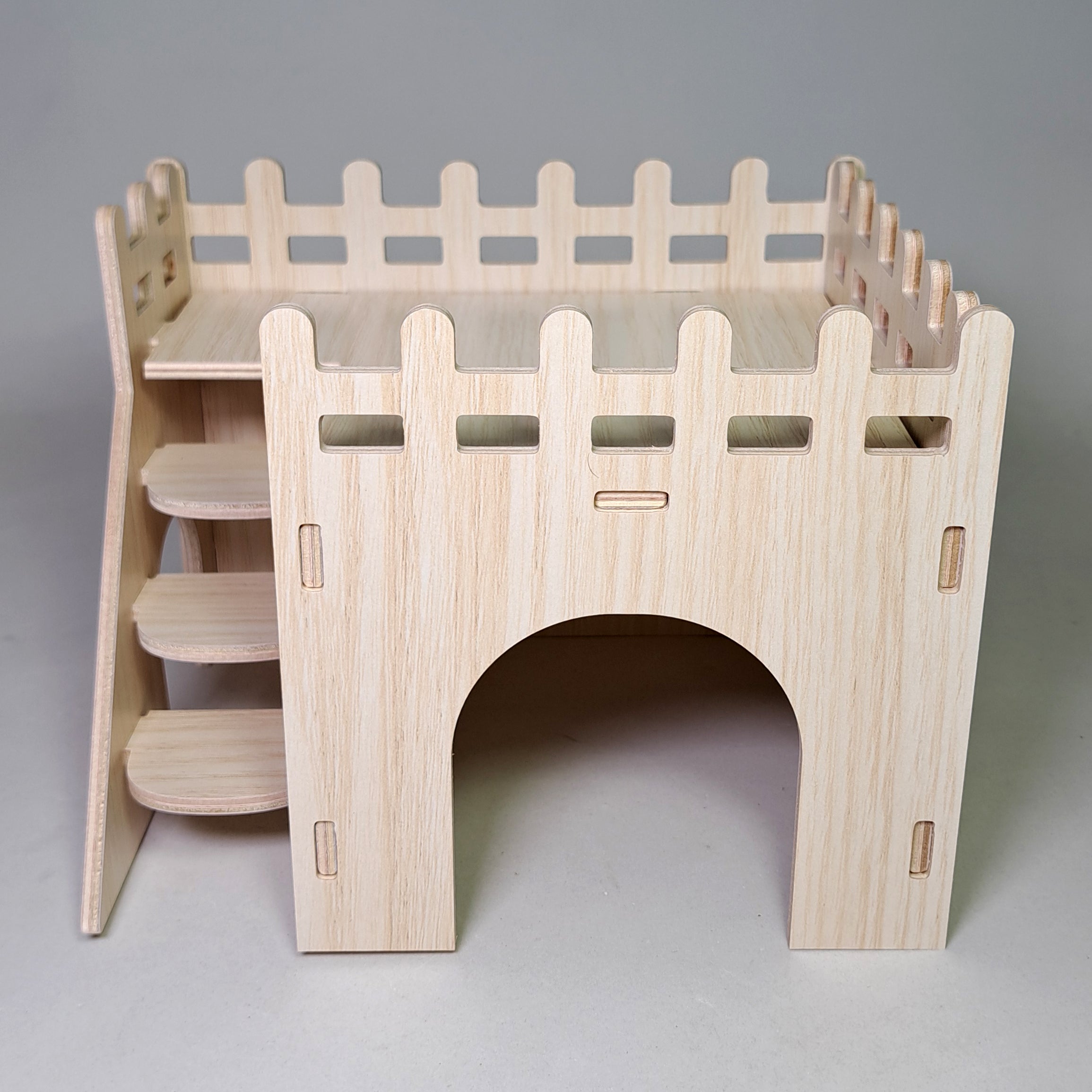 Castillo de madera armable para Hamster