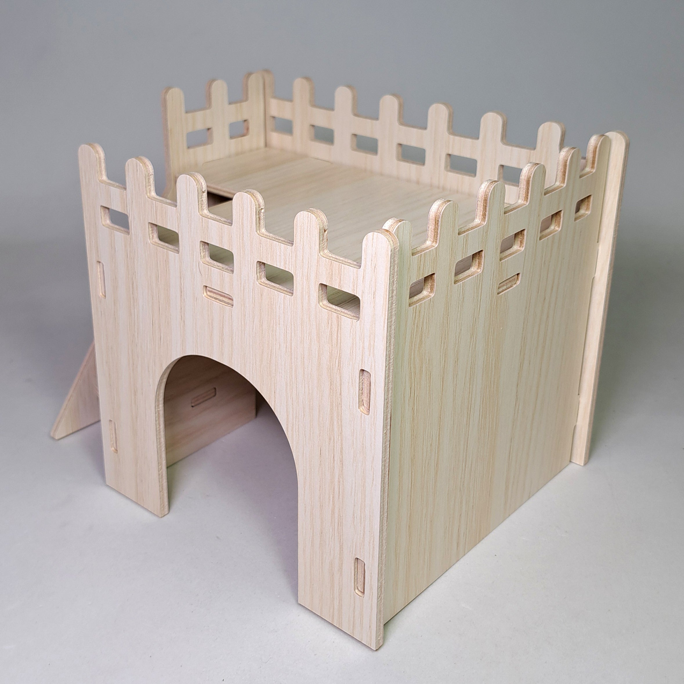 Castillo de madera armable para Hamster