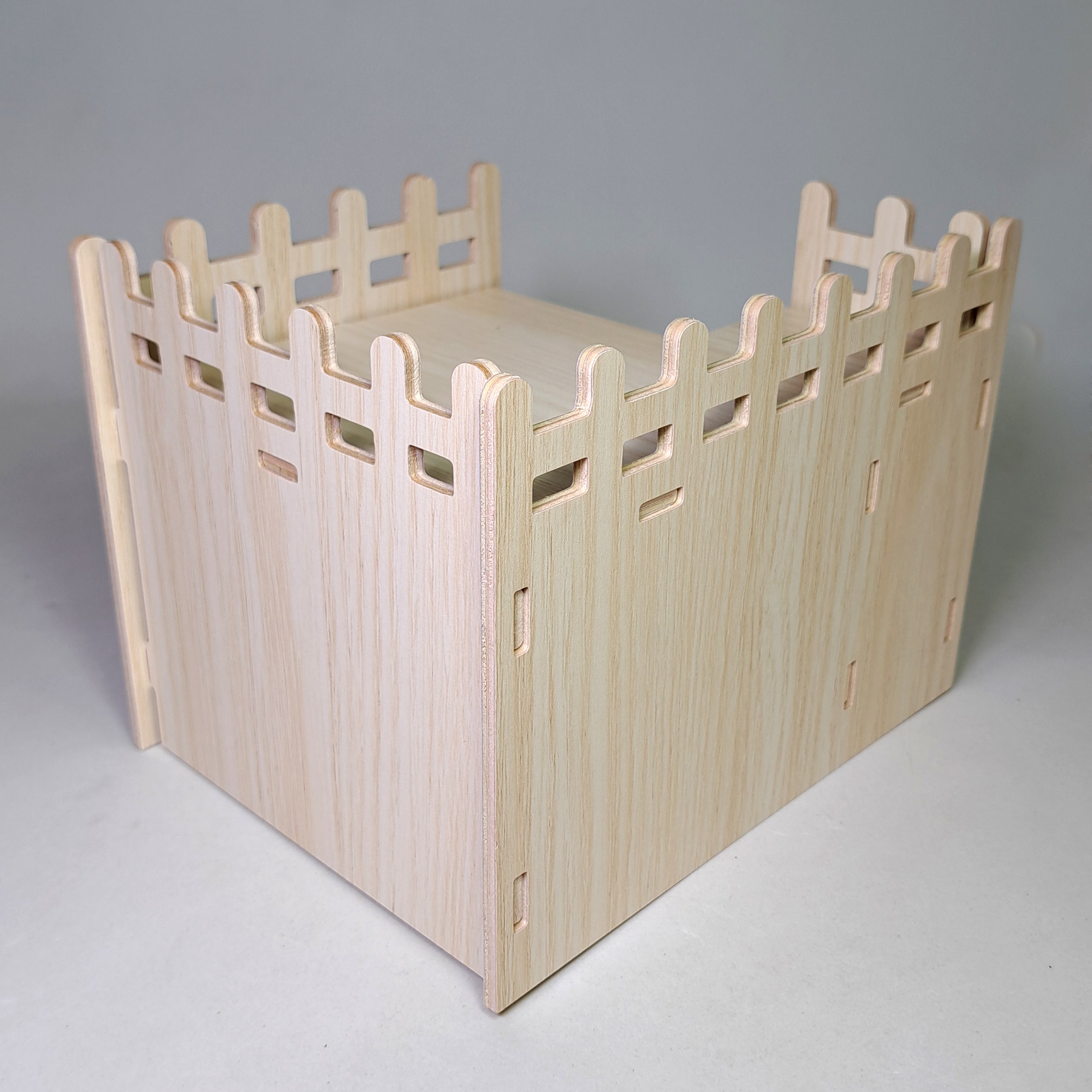 Castillo de madera armable para Hamster